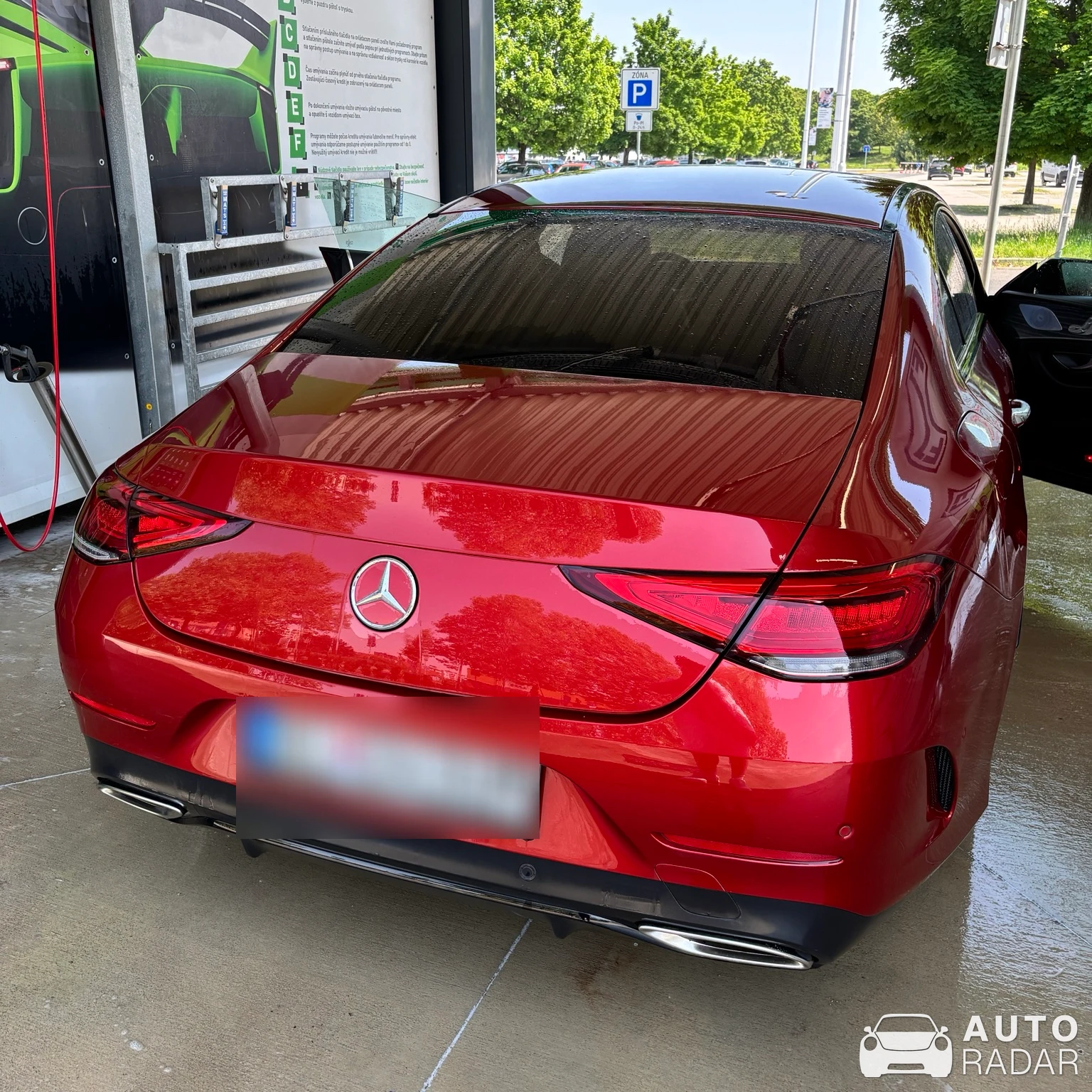 Mercedes-AMG CLA 45 C118 spotted in Trnava