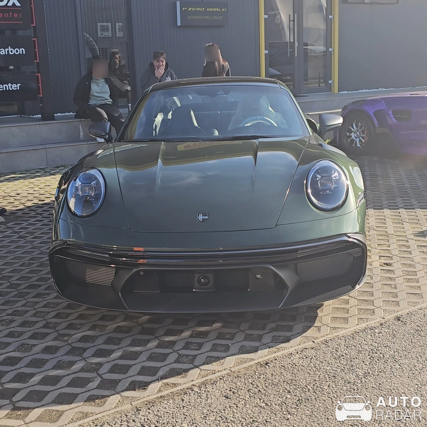 Porsche Brabus 900 Rocket R spotted in București, Romania