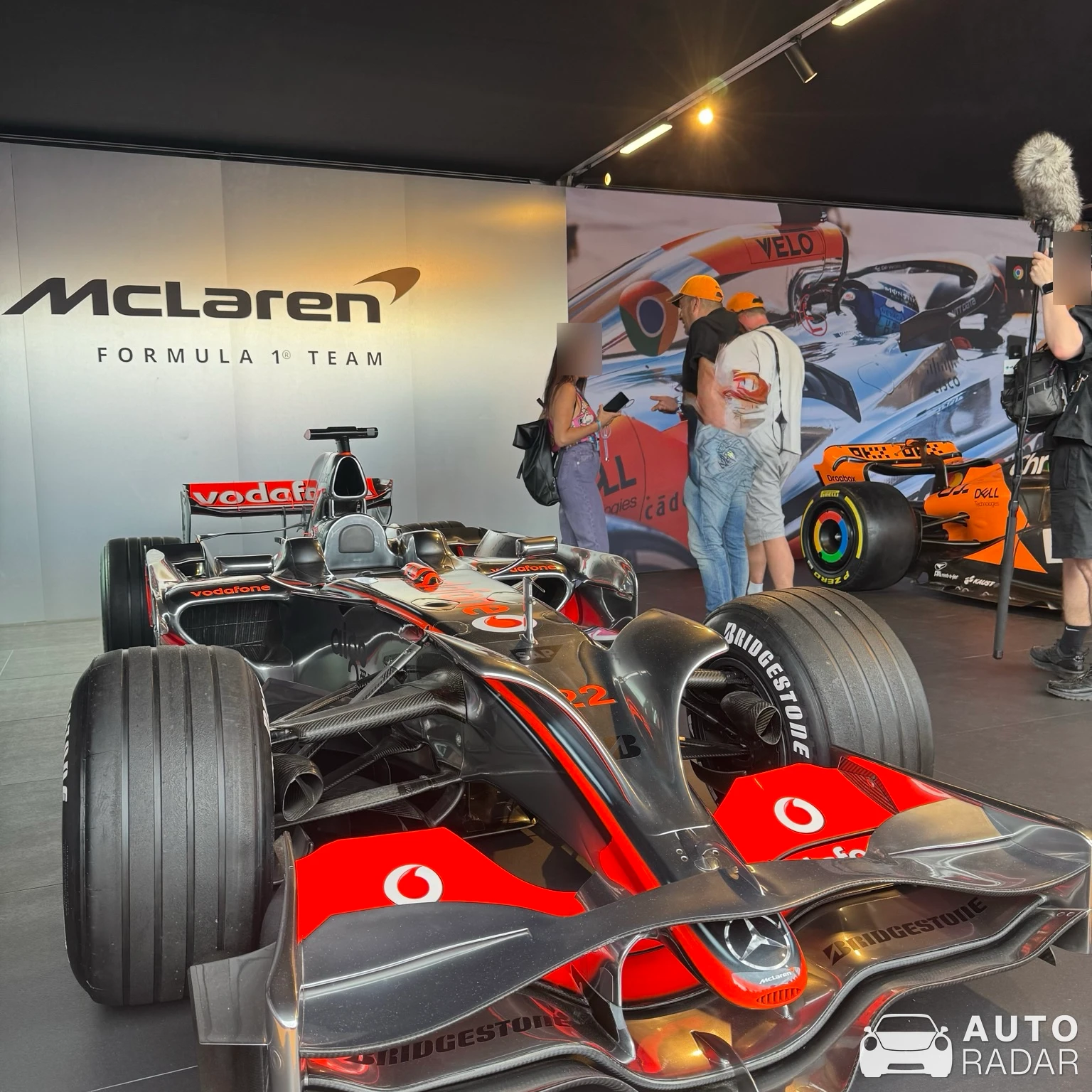 McLaren MP4-22 spotted