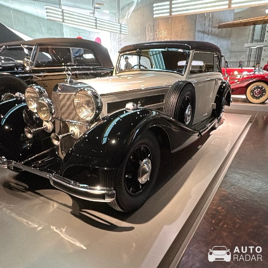 Mercedes-Benz 540K Cabriolet B spotted in Stuttgart