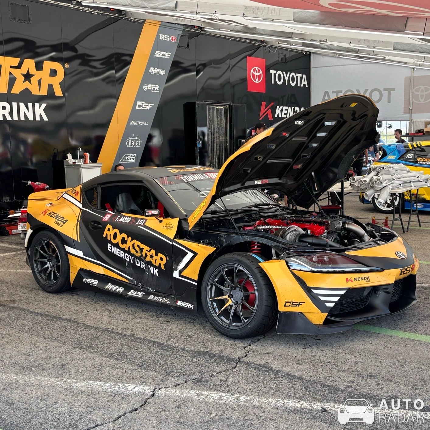Toyota GR Supra A90 HKS Drift Car spotted in Erda