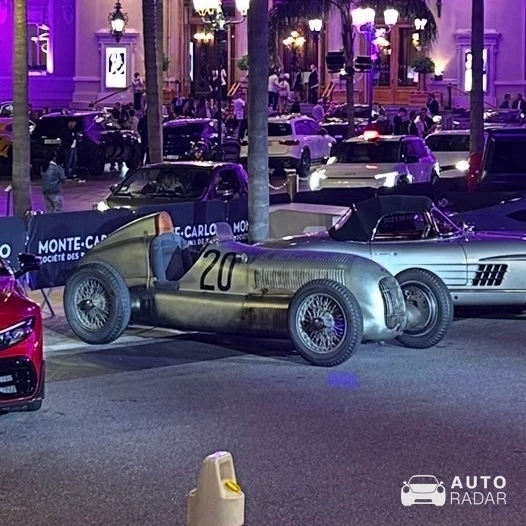 Mercedes-Benz W25 spotted in Monaco