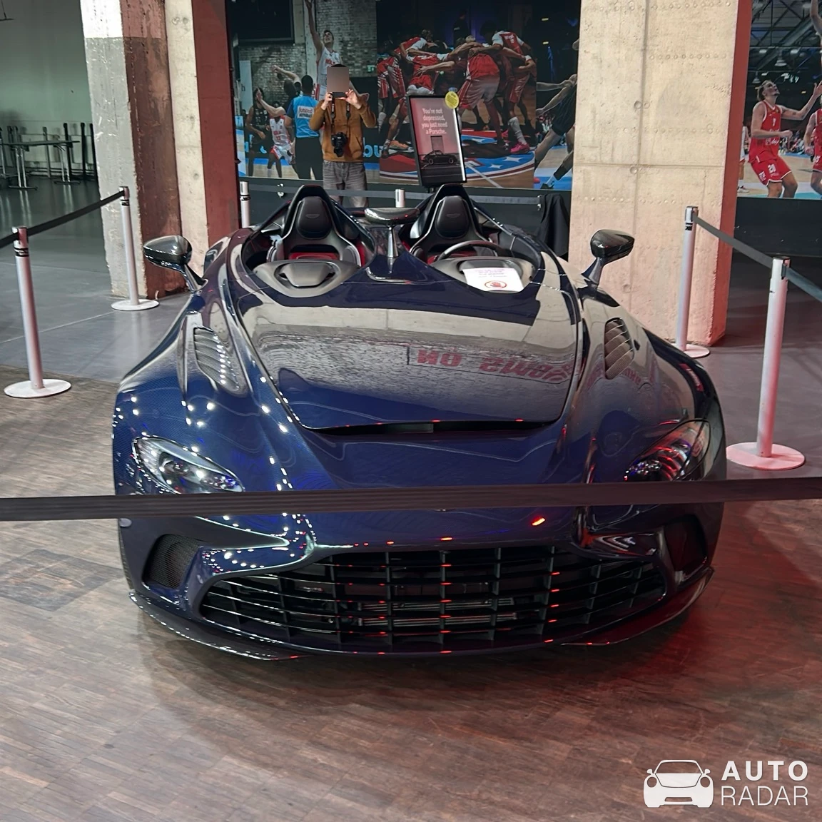 Aston Martin V12 Speedster spotted in Köln