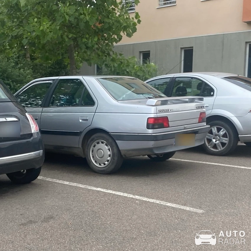 Peugeot 405 spotted in La Clayette