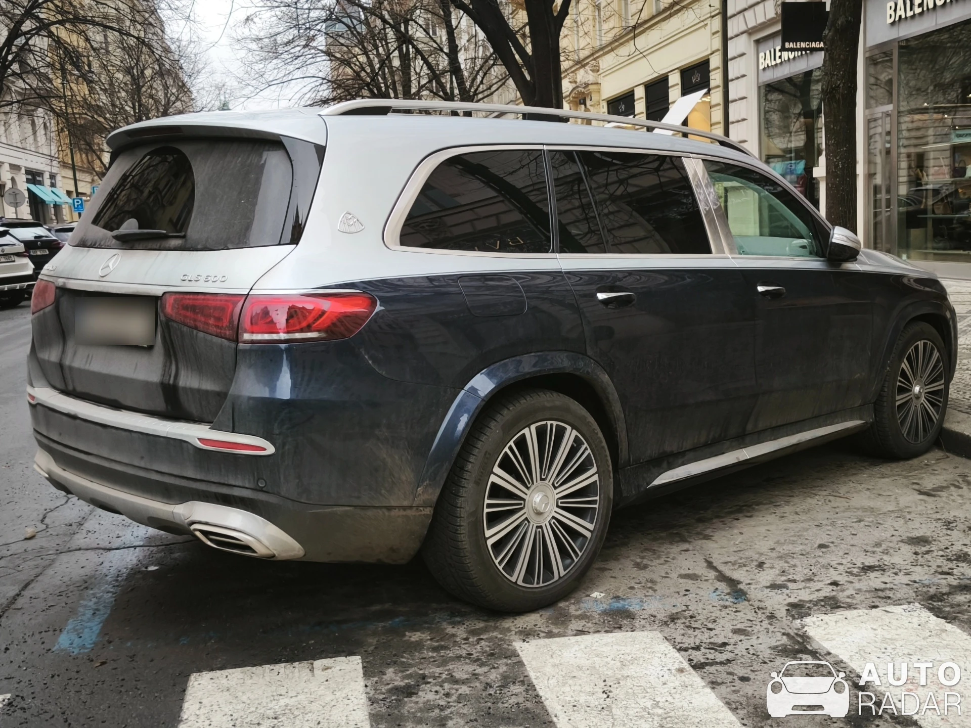 Mercedes-Maybach GLS 600 spotted in Praha, Czech Republic