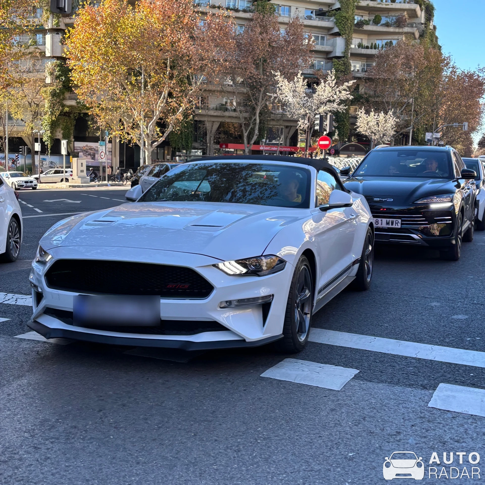 Ford Mustang GT California Special Convertible 2018 spotted in Madrid, Spain