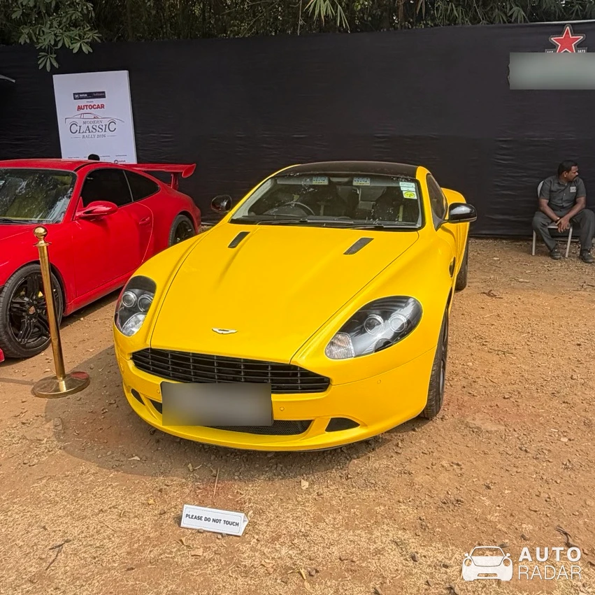 Aston Martin DB12 spotted in Mumbai, India