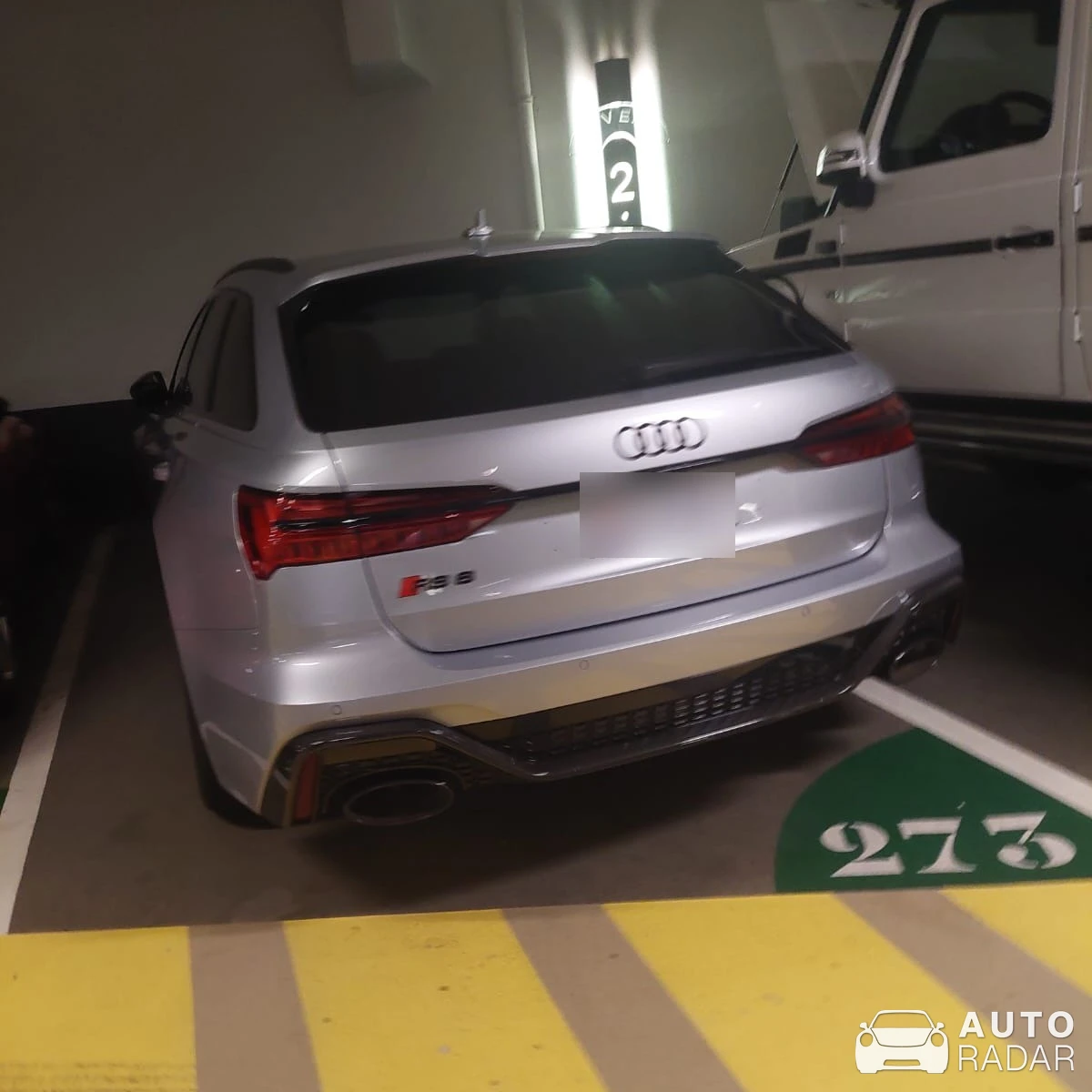 Audi RS6 Avant C8 spotted in , Monaco