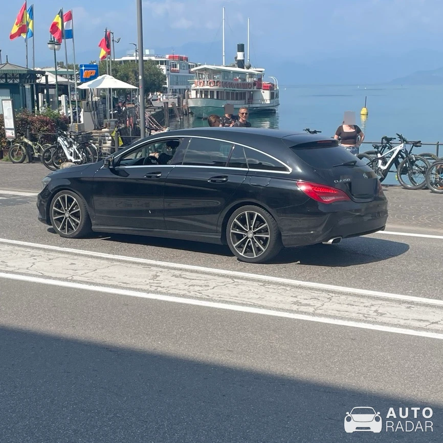 Mercedes-Benz CLA-Klasse X117 Shooting Brake spotted in Peschiera del Garda
