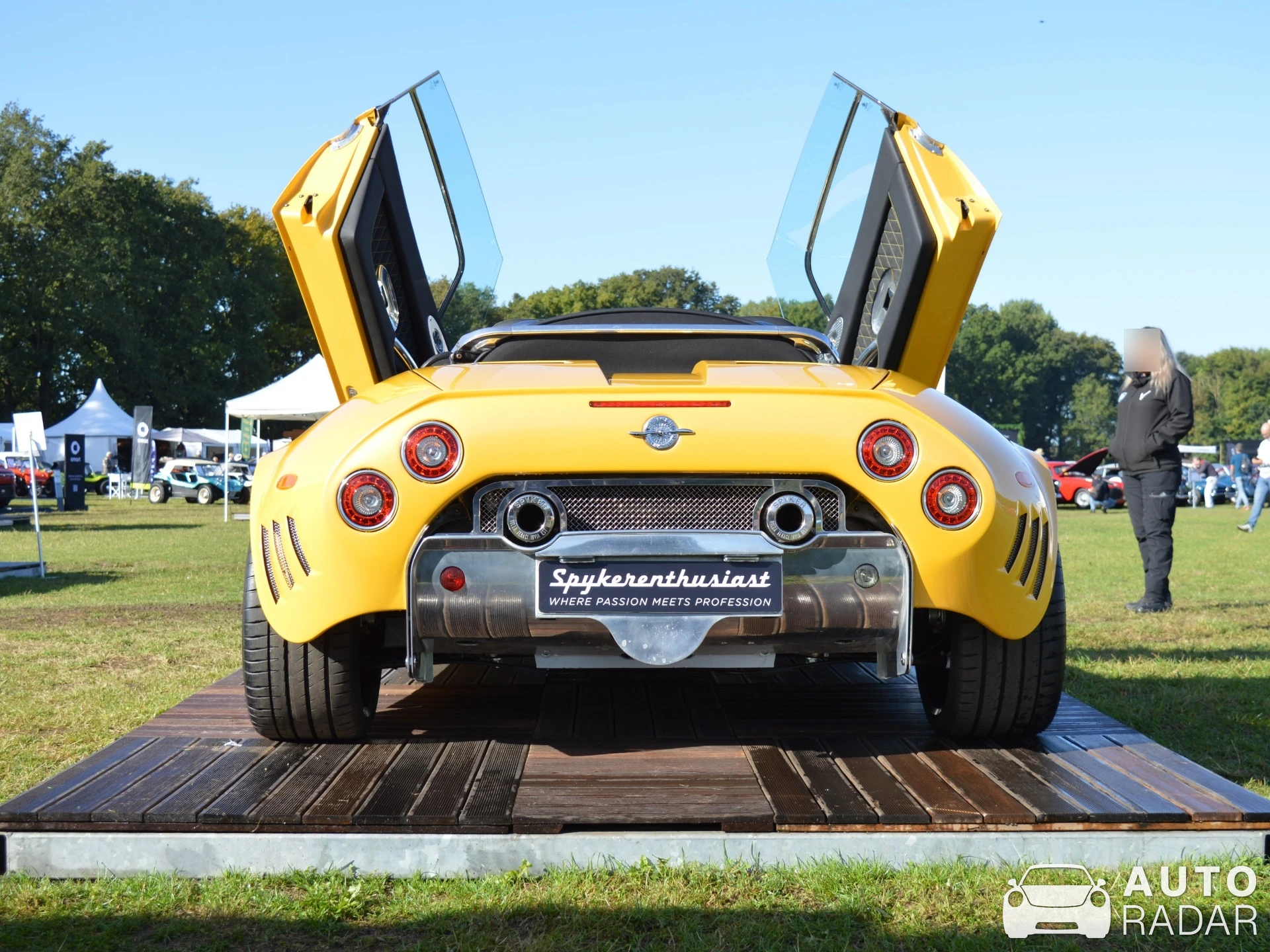 Spyker C8 Spyder spotted in Enspijk, Netherlands