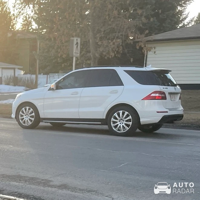 Mercedes-Benz ML 63 AMG W166 spotted in Calgary, Canada