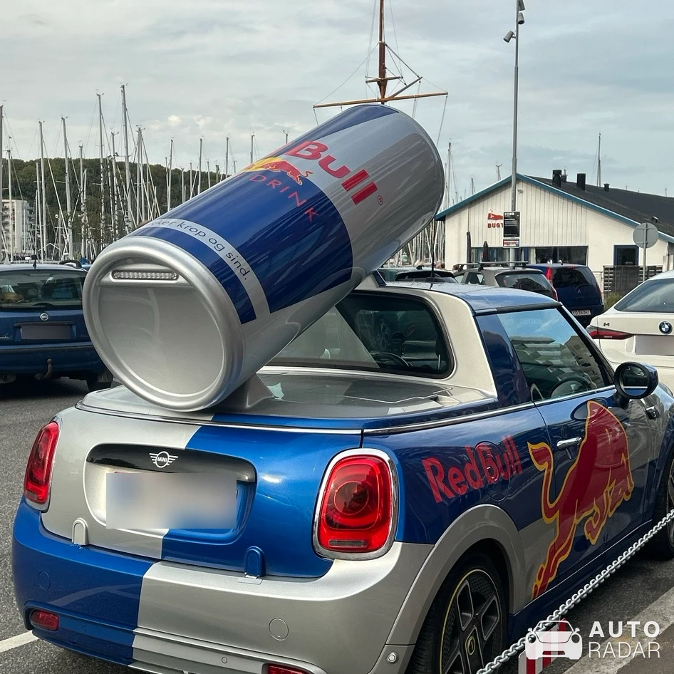 Mini Cooper Red Bull Cabriolet spotted in Aarhus, Danmark