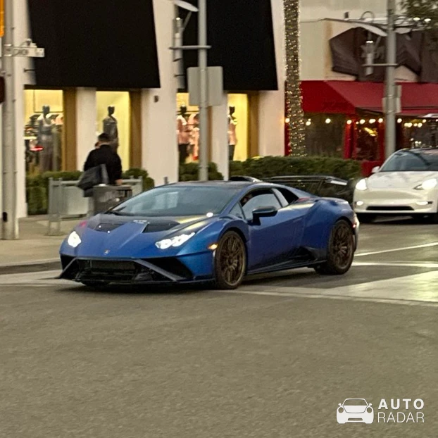 Lamborghini Huracán LP640-2 STO 60th Anniversary Edition spotted in Beverly Hills