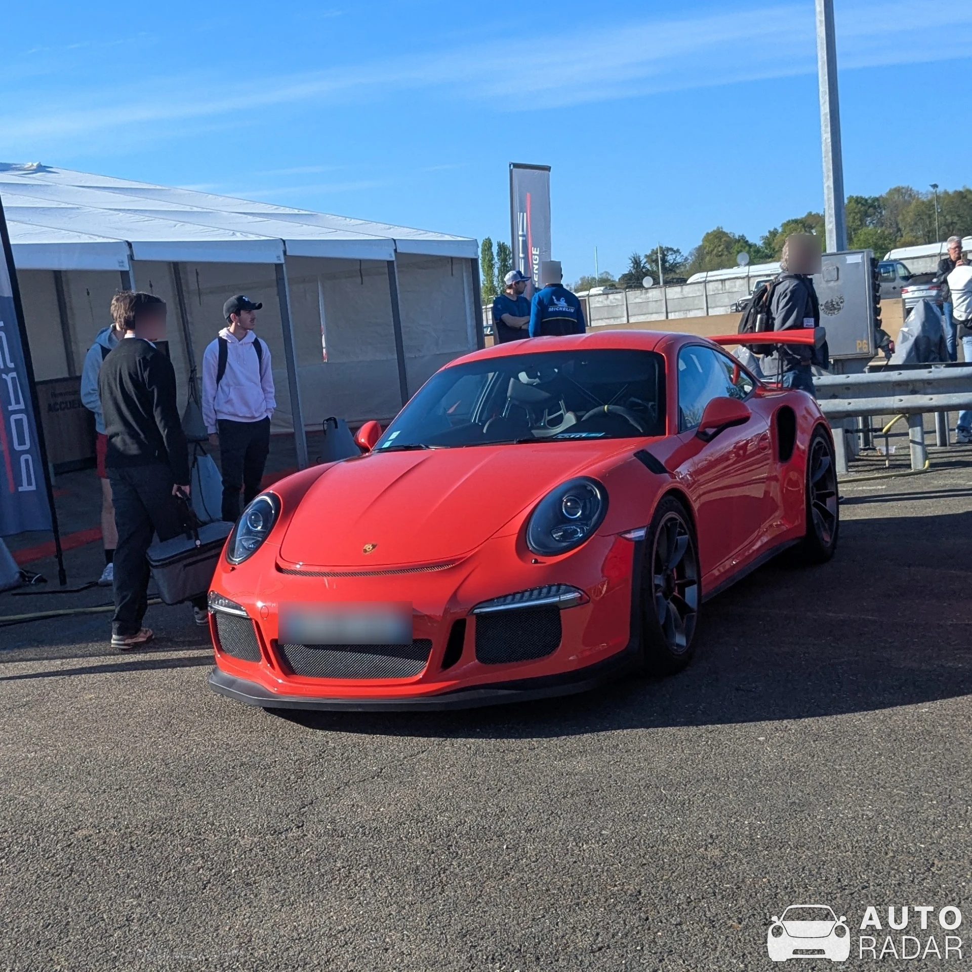 Porsche 991 GT3 MkI spotted in Nogaro