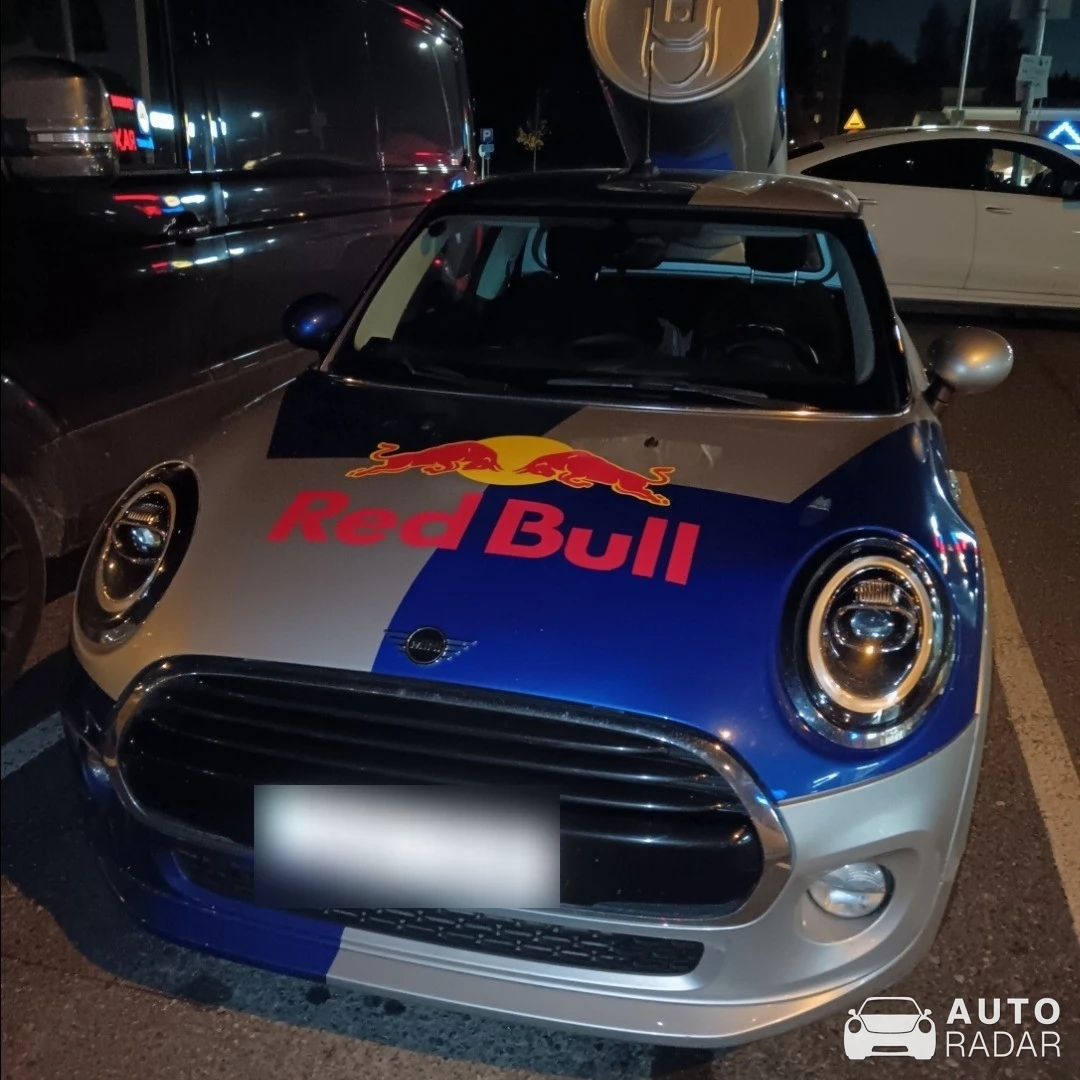 Mini Cooper Red Bull spotted in Tampere, Finland