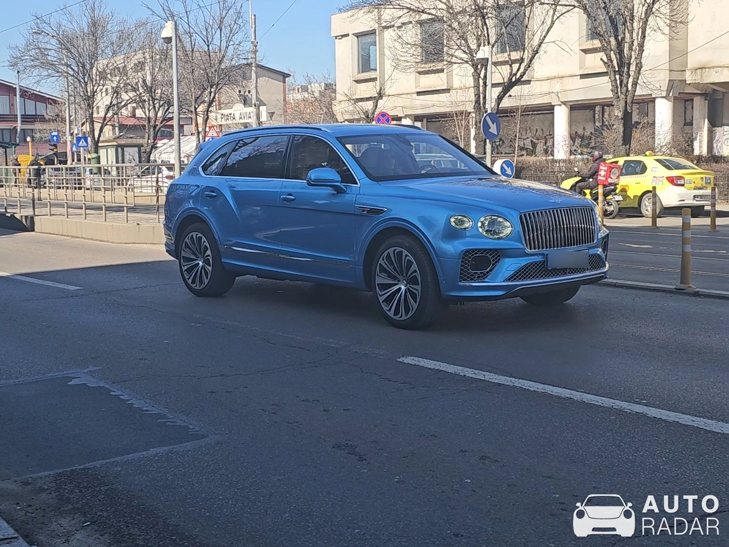 Bentley Bentayga Azure First Edition spotted in București, Romania