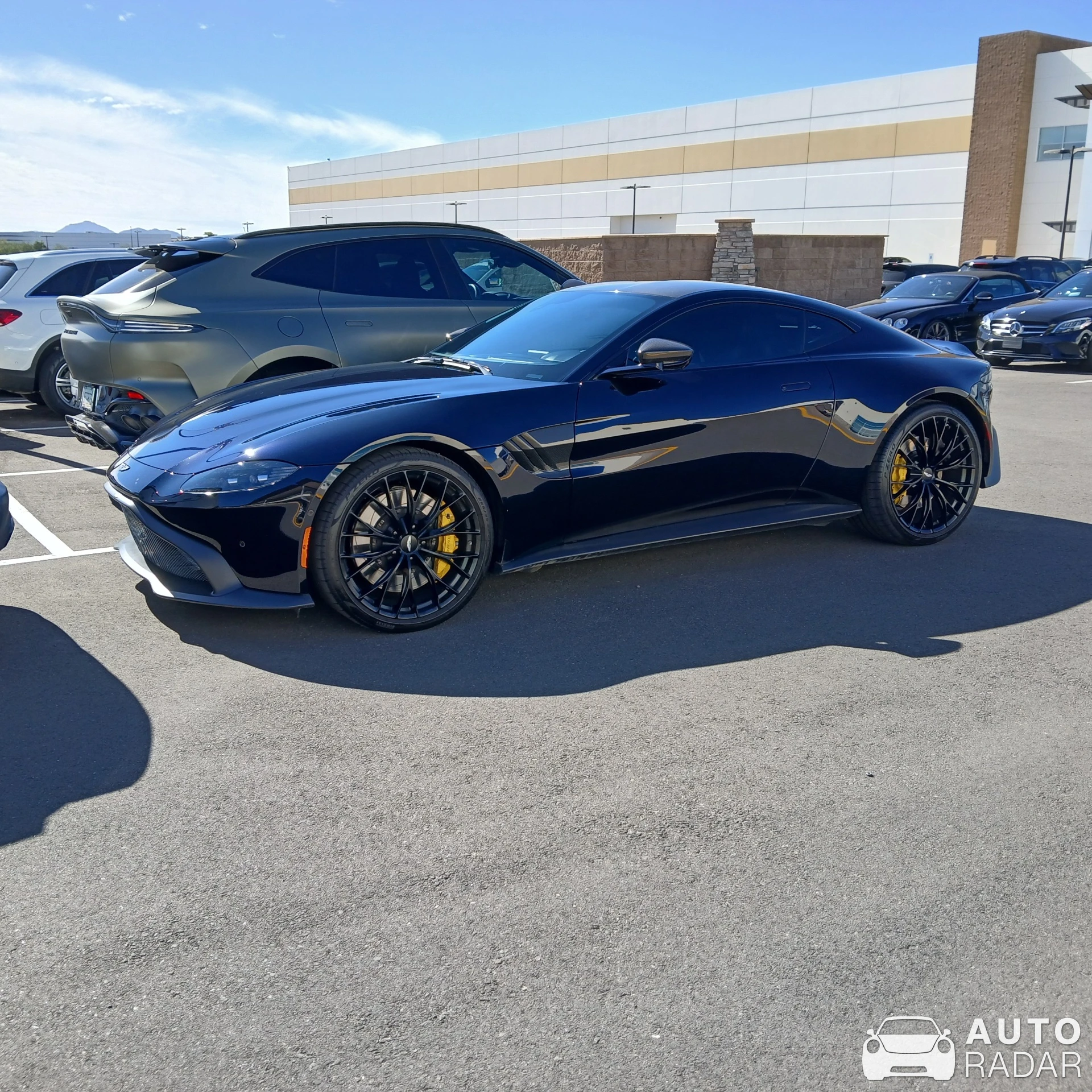 Aston Martin V8 Vantage 2018 British Edition spotted in Phoenix