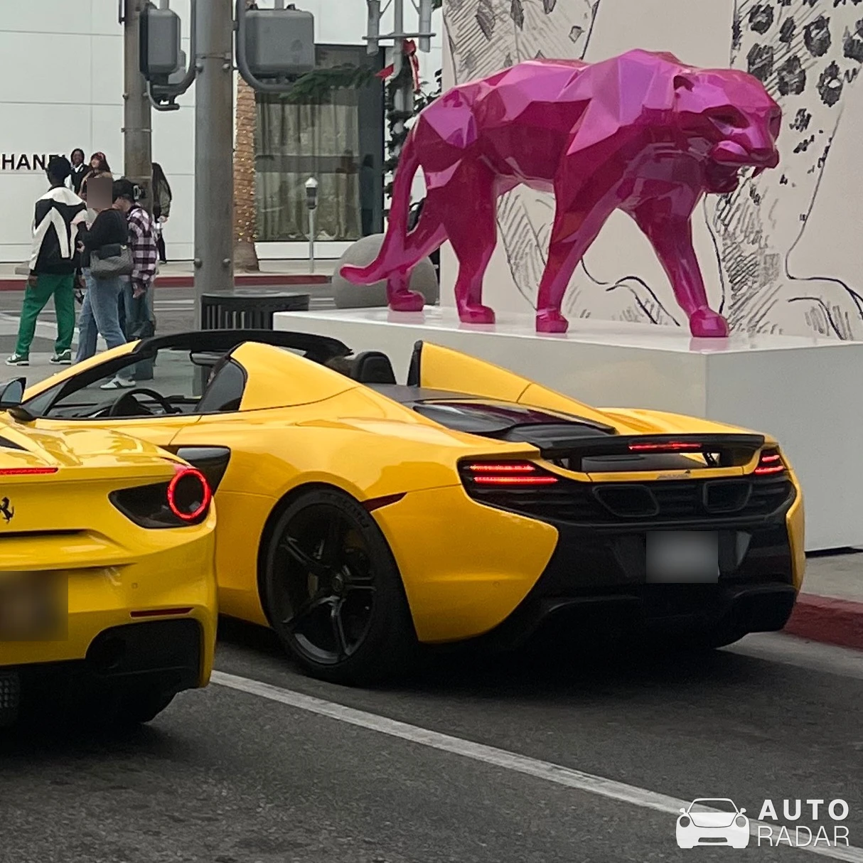 McLaren 650S Spider spotted in Beverly Hills, United States