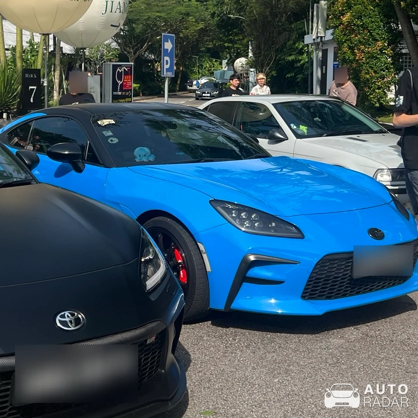Toyota GR86 spotted in Singapore, Singapore