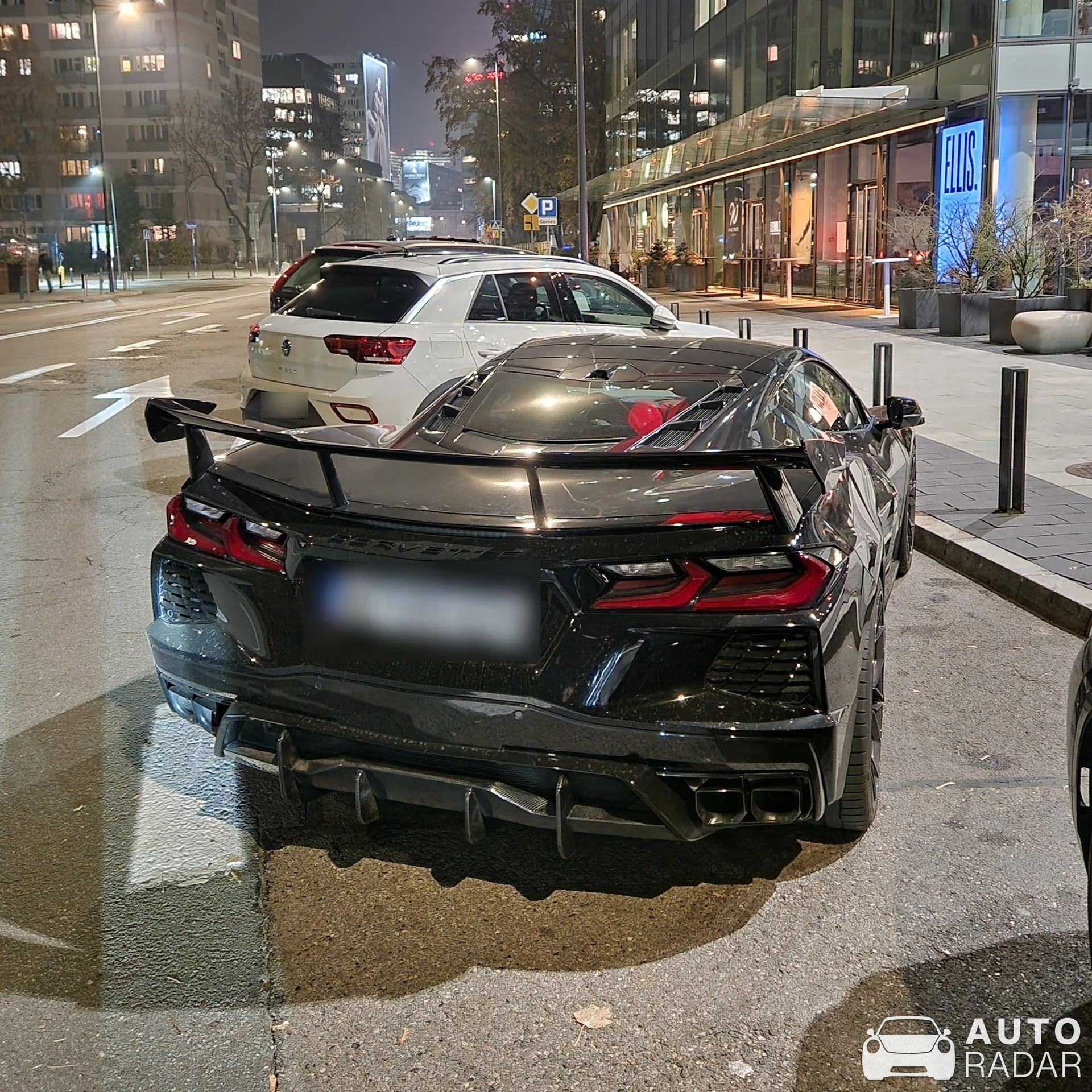 Chevrolet Corvette C8 spotted in Warszawa, Poland