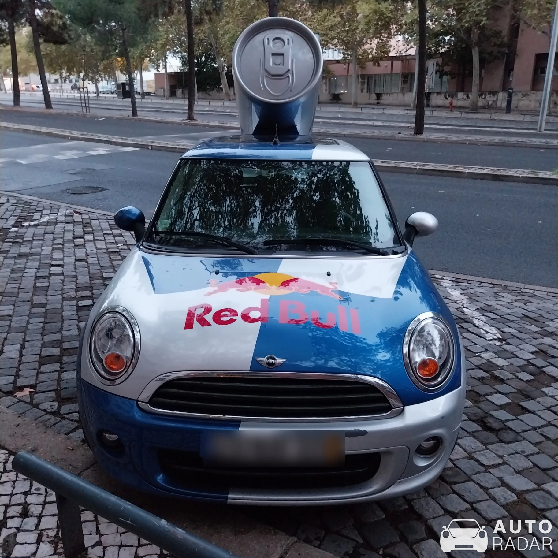 Mini Cooper Red Bull spotted in Lisbon, Portugal