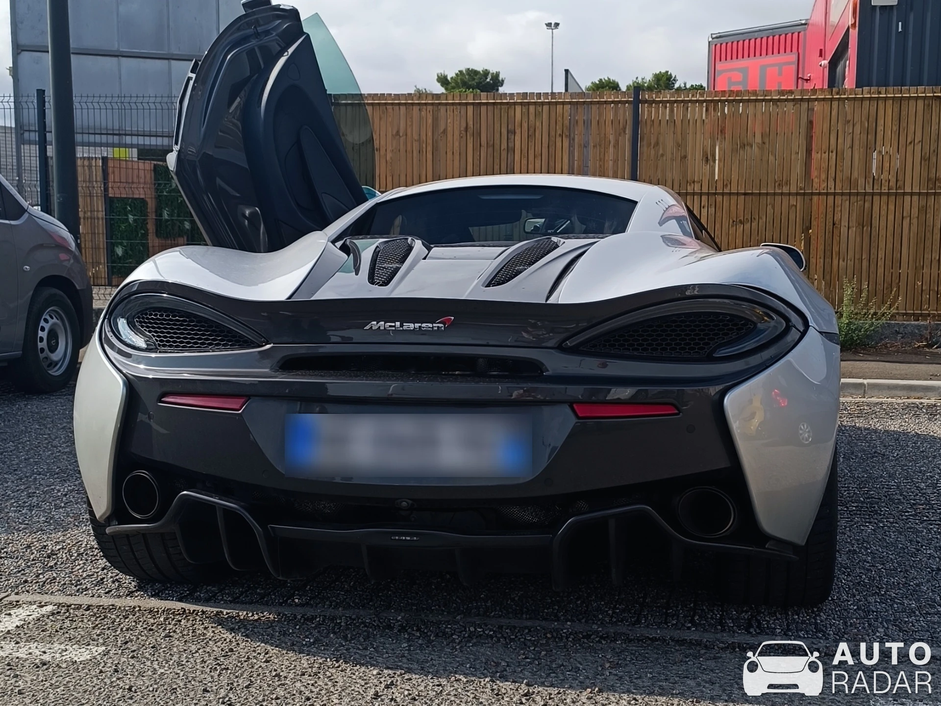 McLaren 570S spotted in Carcassonne