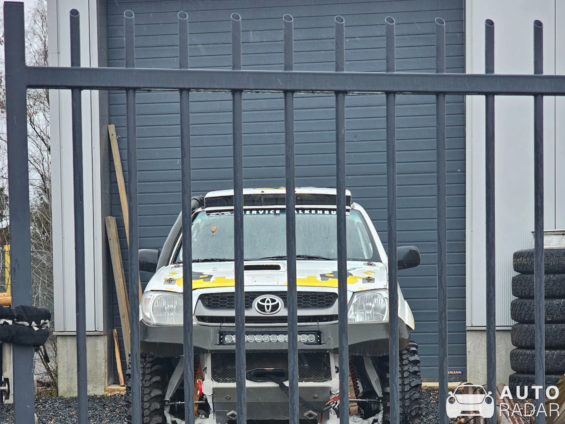 Toyota GR DKR Hilux EVO T1U spotted in Eygelshoven
