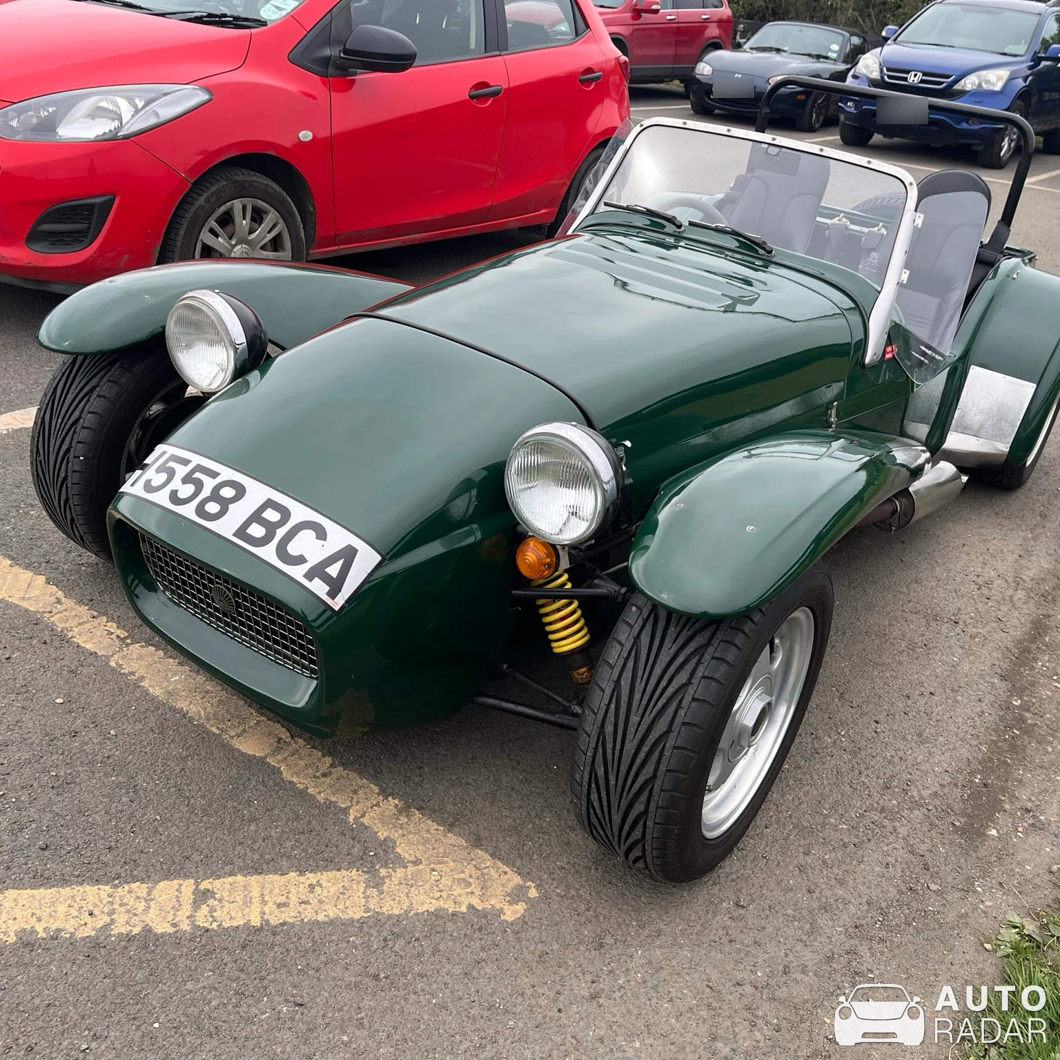 Caterham CT03 spotted in Marston Moretaine