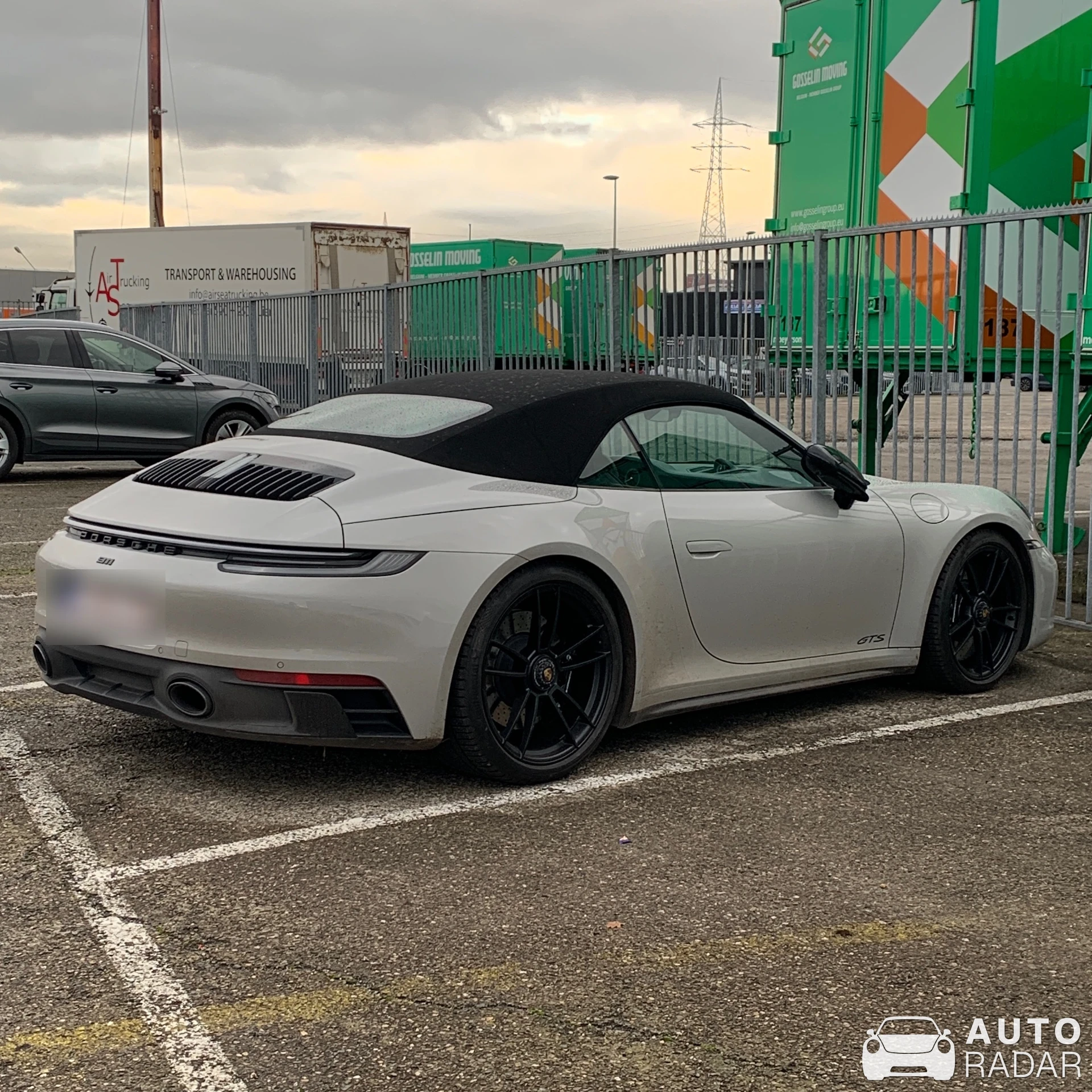 Porsche 992 Carrera GTS Cabriolet MkI spotted in Antwerpen, België