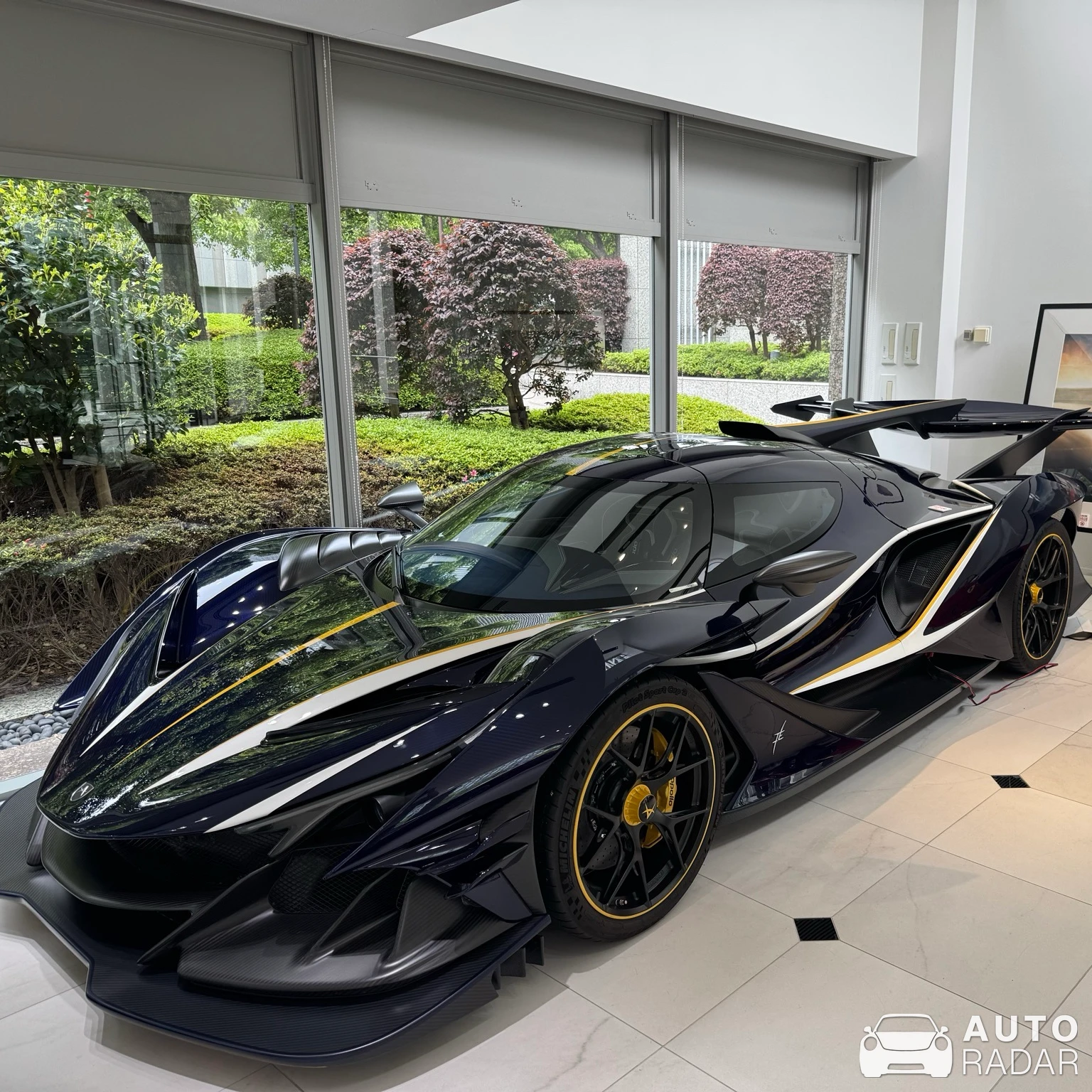 Apollo Automobili Intensa Emozione spotted in Chiyoda City
