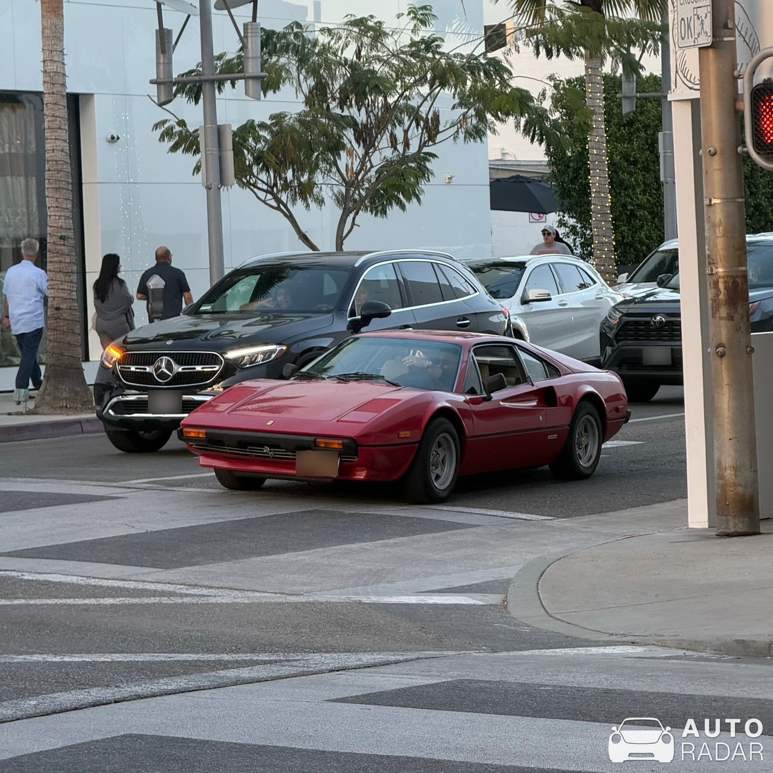 Ferrari 308 GTBi spotted in Beverly Hills, United States