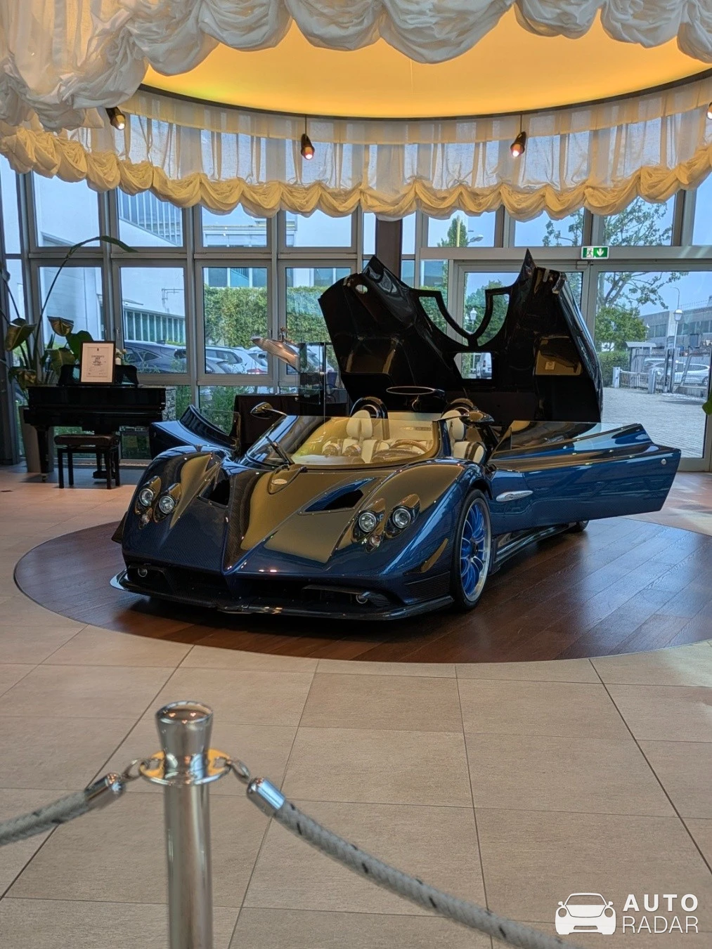 Pagani Zonda HP Barchetta spotted in Castelfranco Emilia