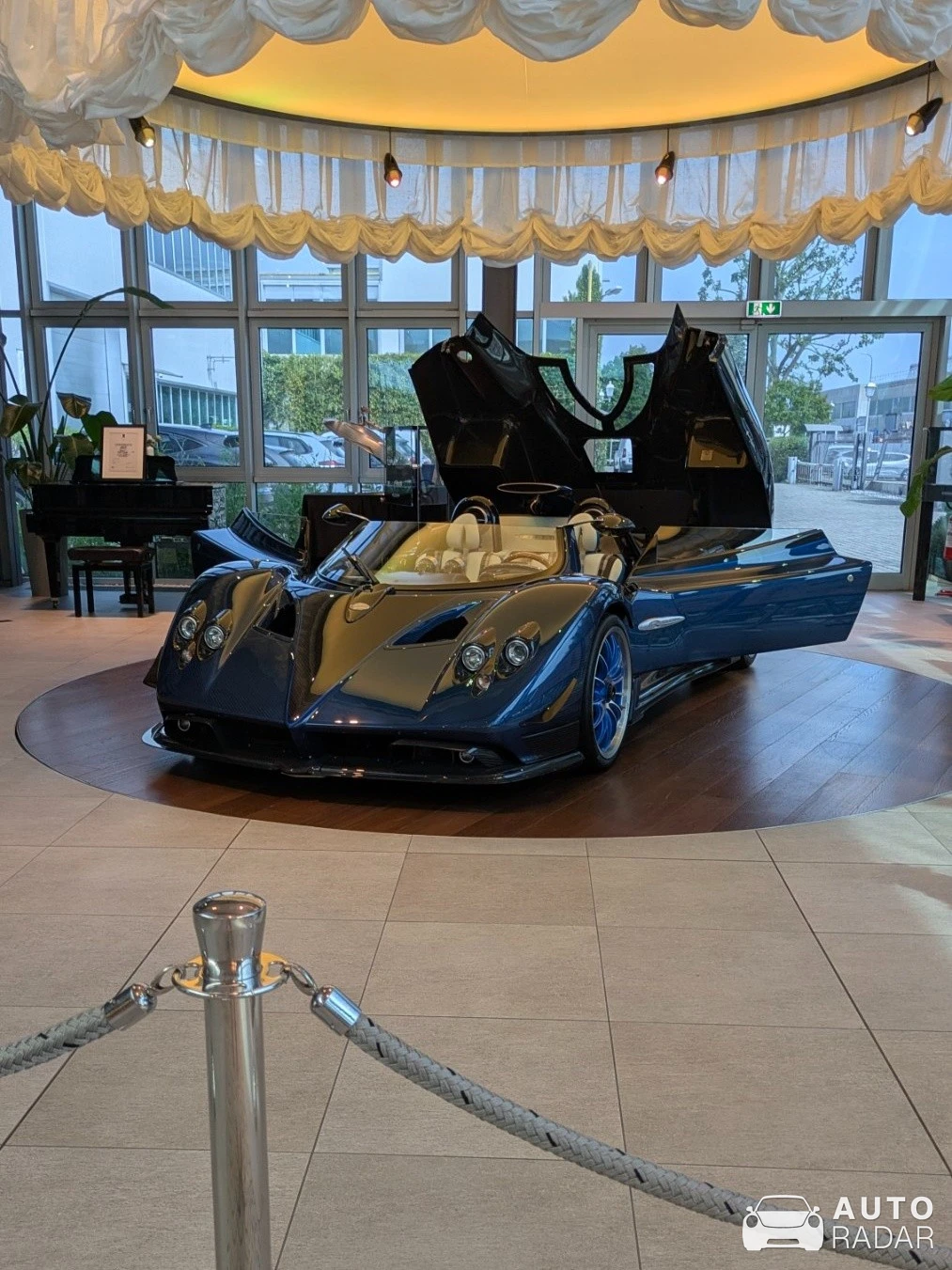 Pagani Zonda HP Barchetta spotted in Castelfranco Emilia, Italy