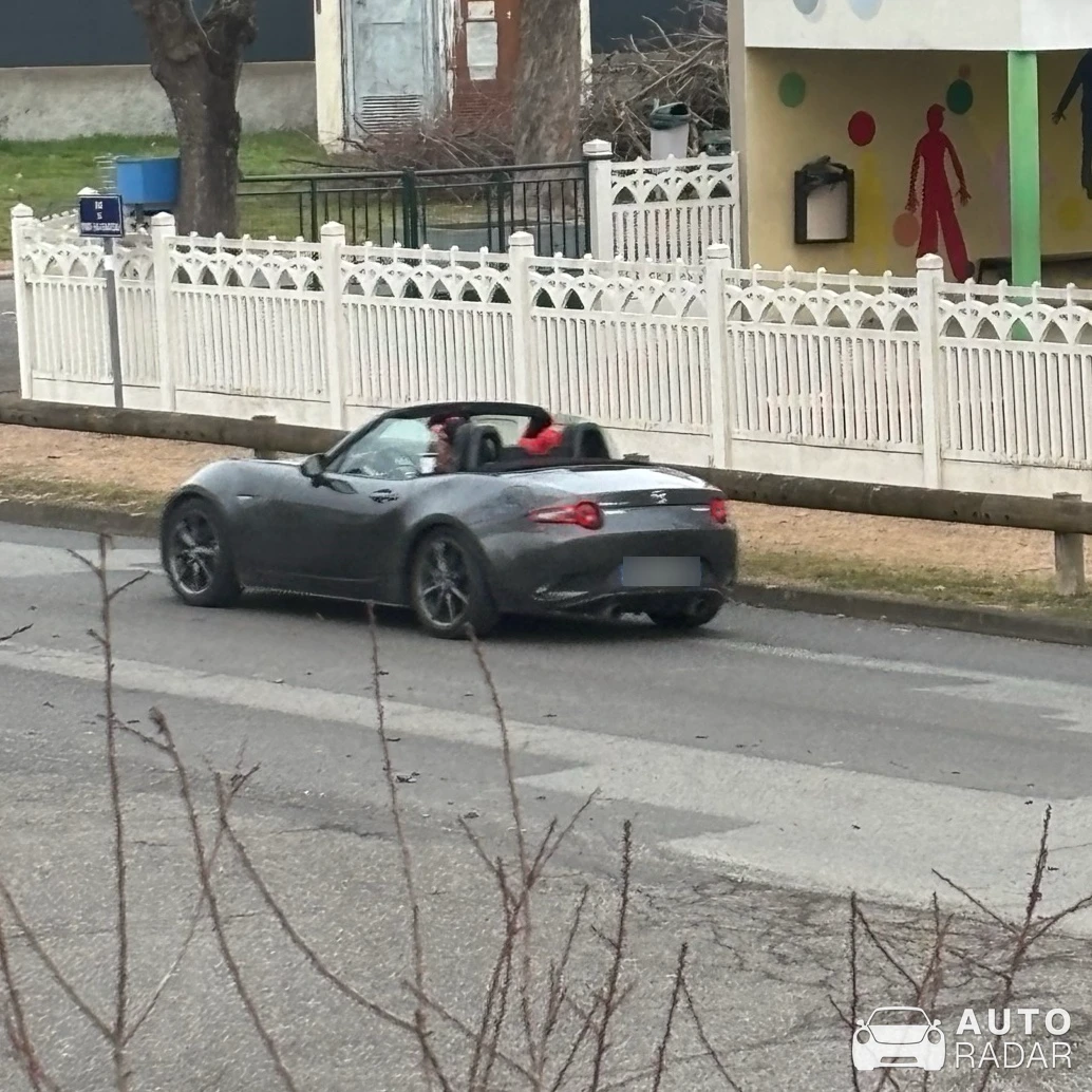 Mazda MX-5 spotted in Lussat, France