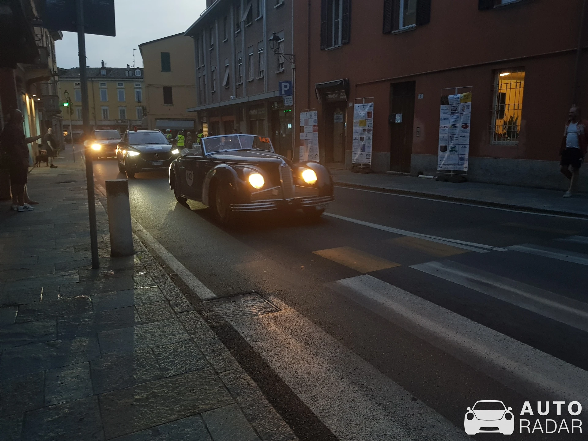Alfa Romeo Romeo 6C Torpedino spotted in Collecchio