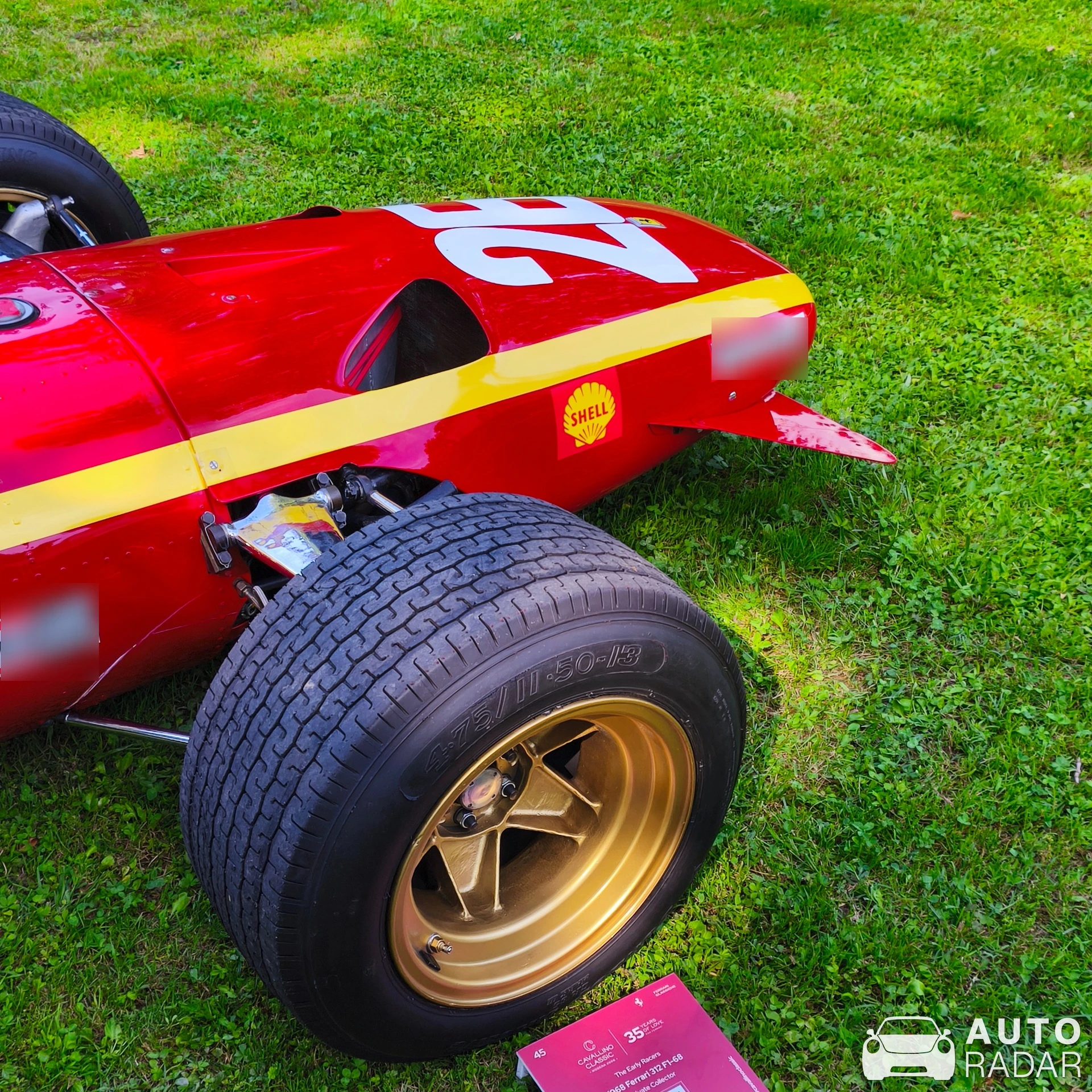 Ferrari F1 312B spotted in Formigine