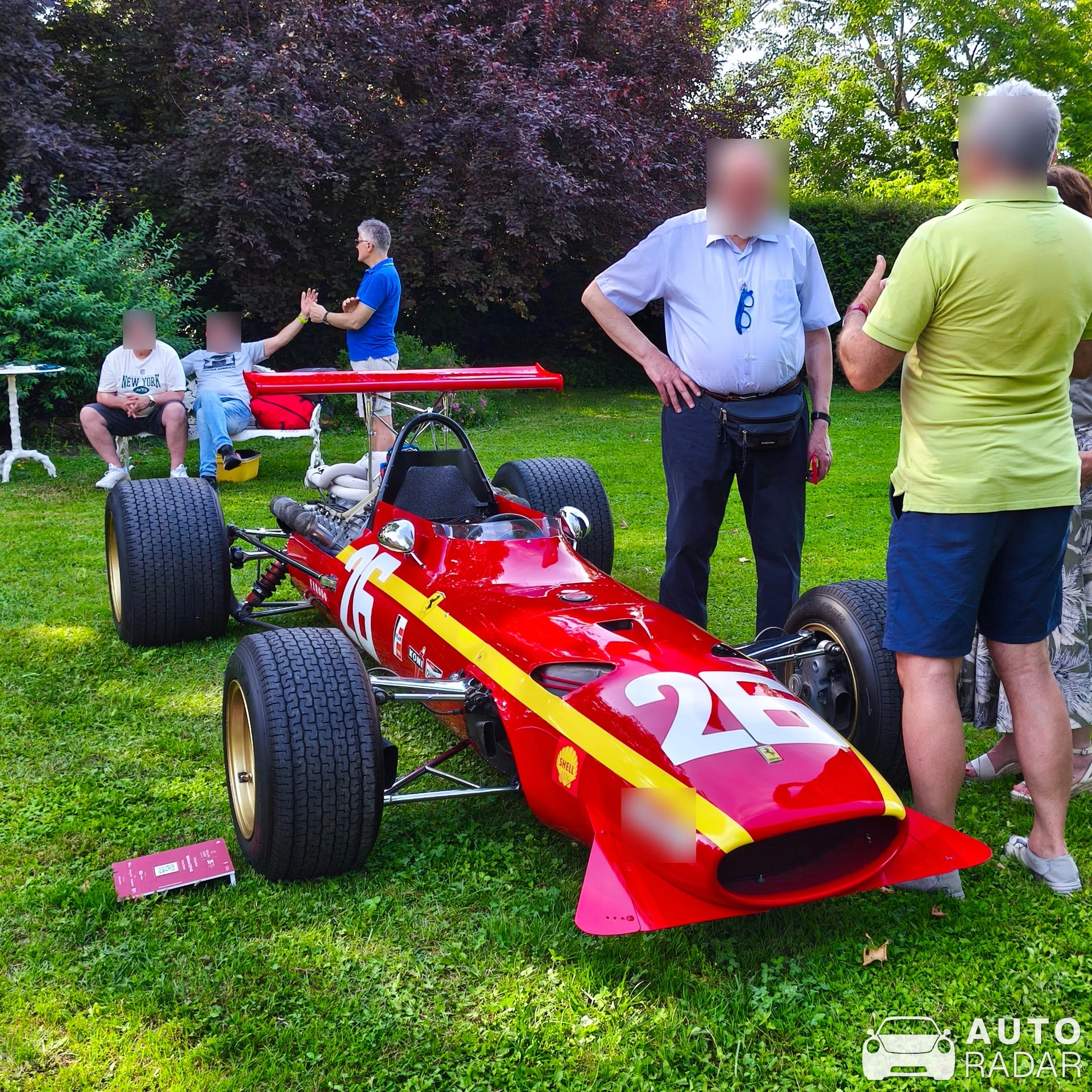 Ferrari F1 312B spotted in Formigine, Italy