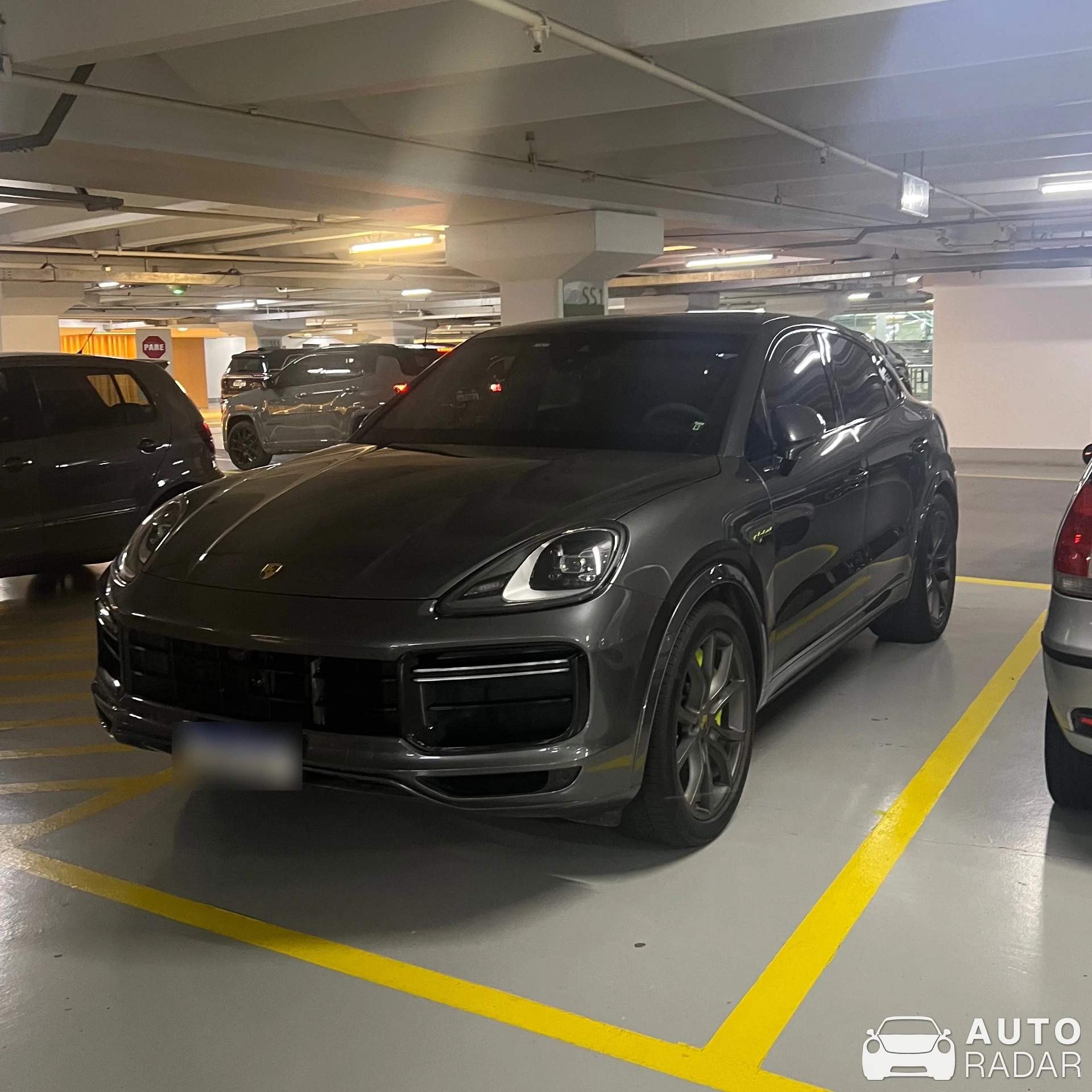 Porsche Cayenne Coupé Turbo S E-Hybrid spotted in Barra da Tijuca, Brazil