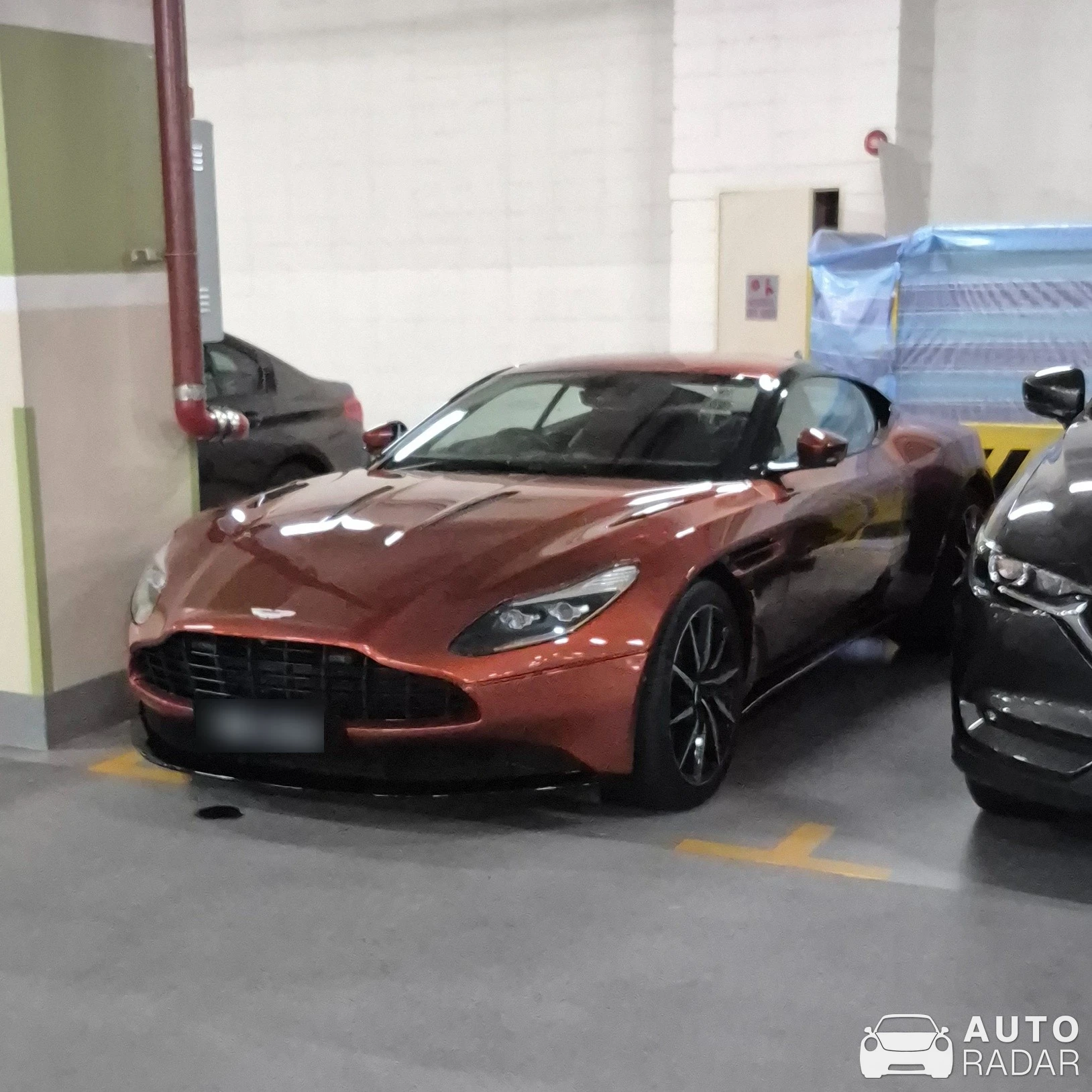 Aston Martin DB11 spotted in Singapore, Singapore