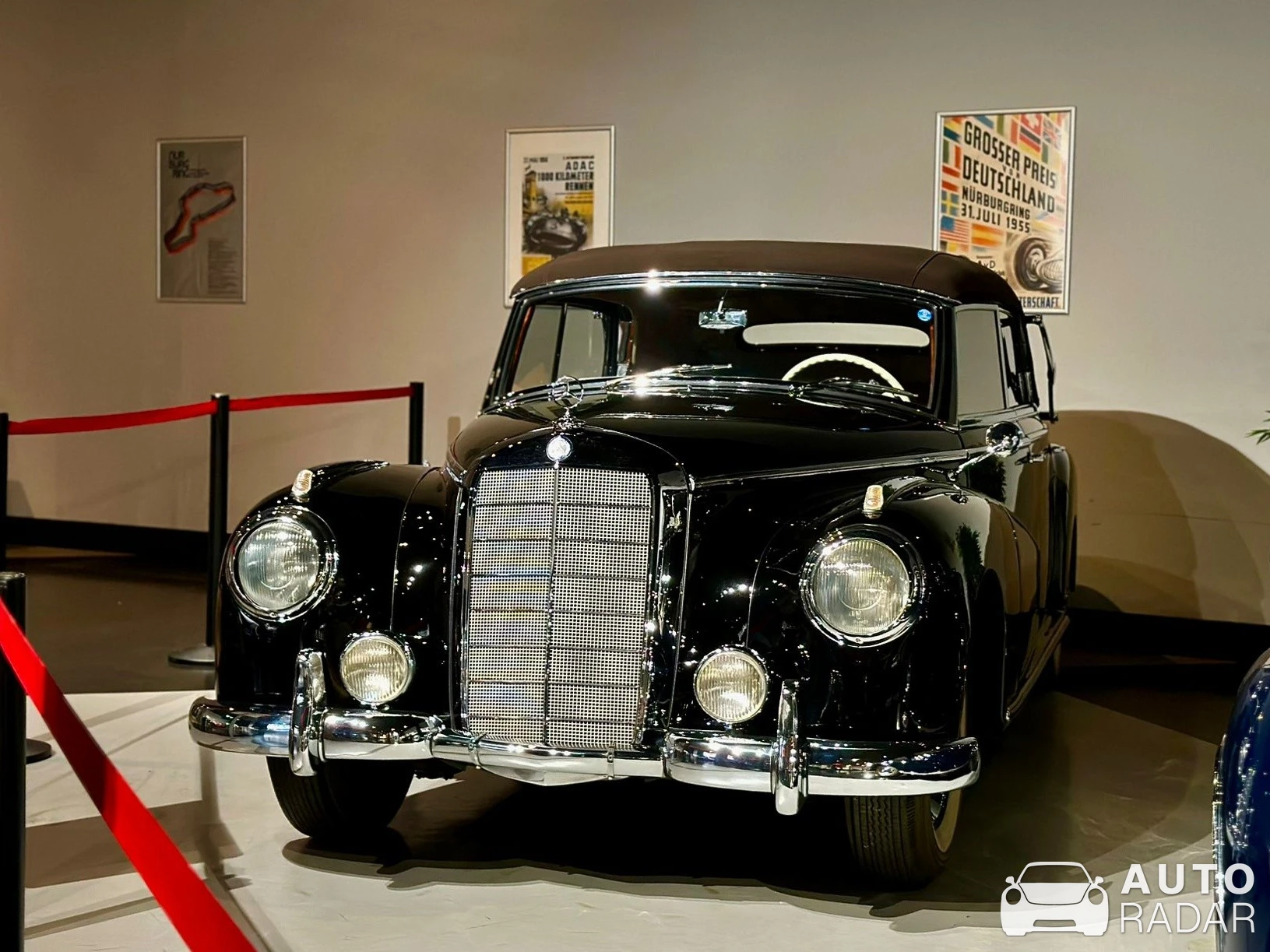 Mercedes-Benz 300D W189 "Adenauer" spotted in Nürburg
