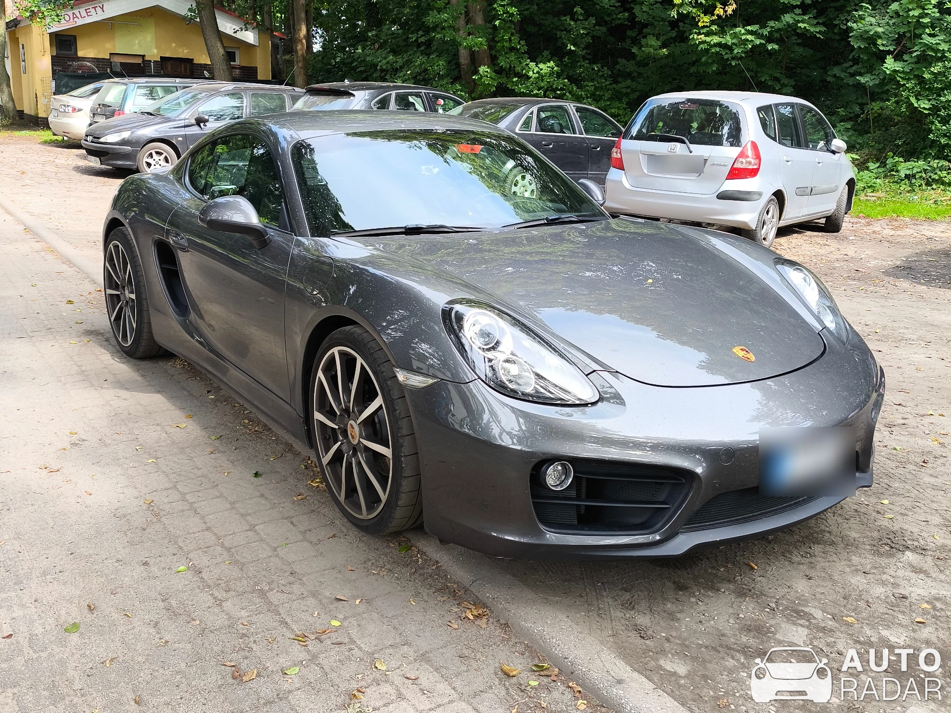 Porsche 981 Cayman S spotted in Mielno