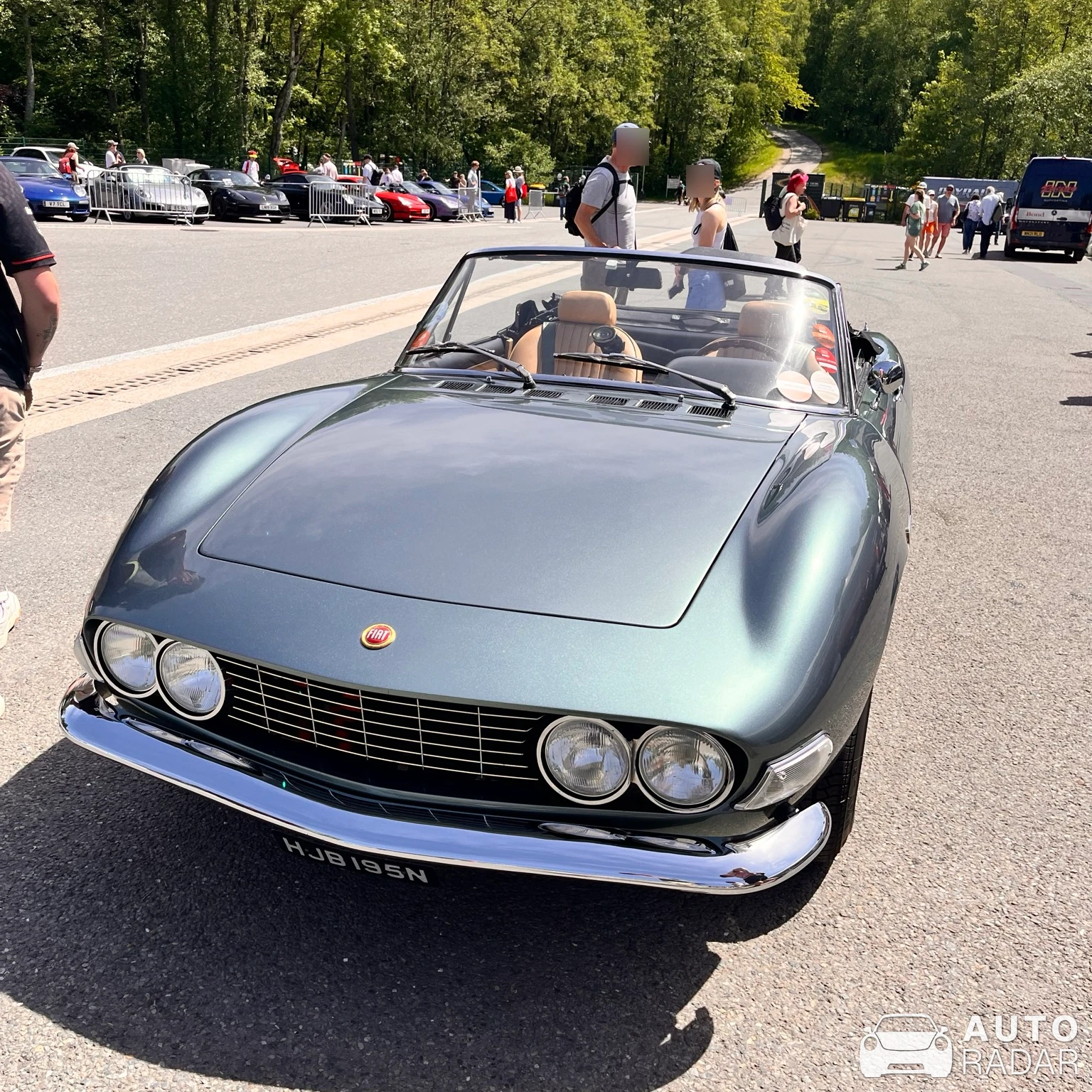 Fiat Dino spotted in Stavelot