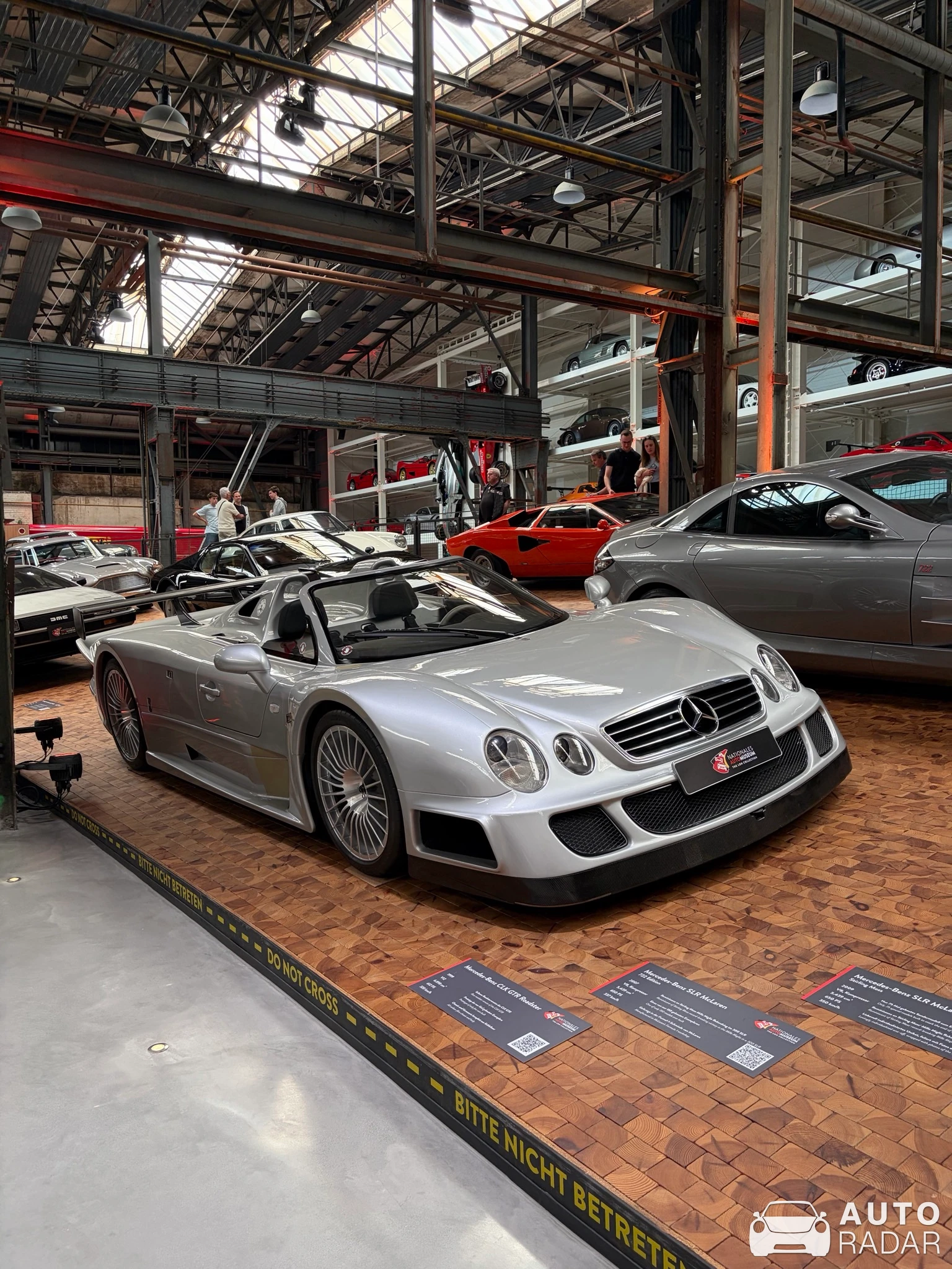 Mercedes-Benz CLK-GTR AMG Roadster spotted in Dietzhölztal