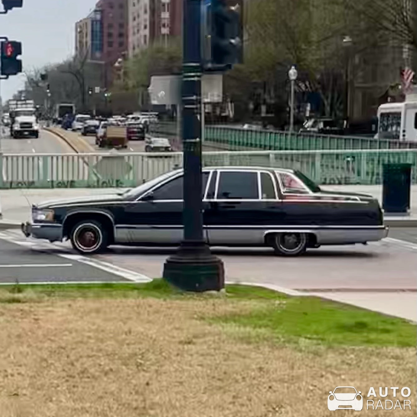 Cadillac Fleetwood Brougham spotted in Washington