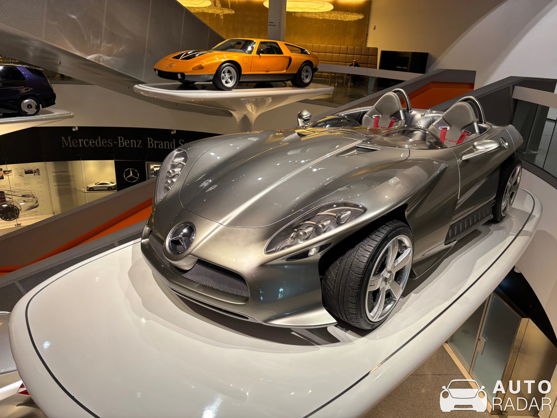 Mercedes-Benz F400 spotted in Stuttgart