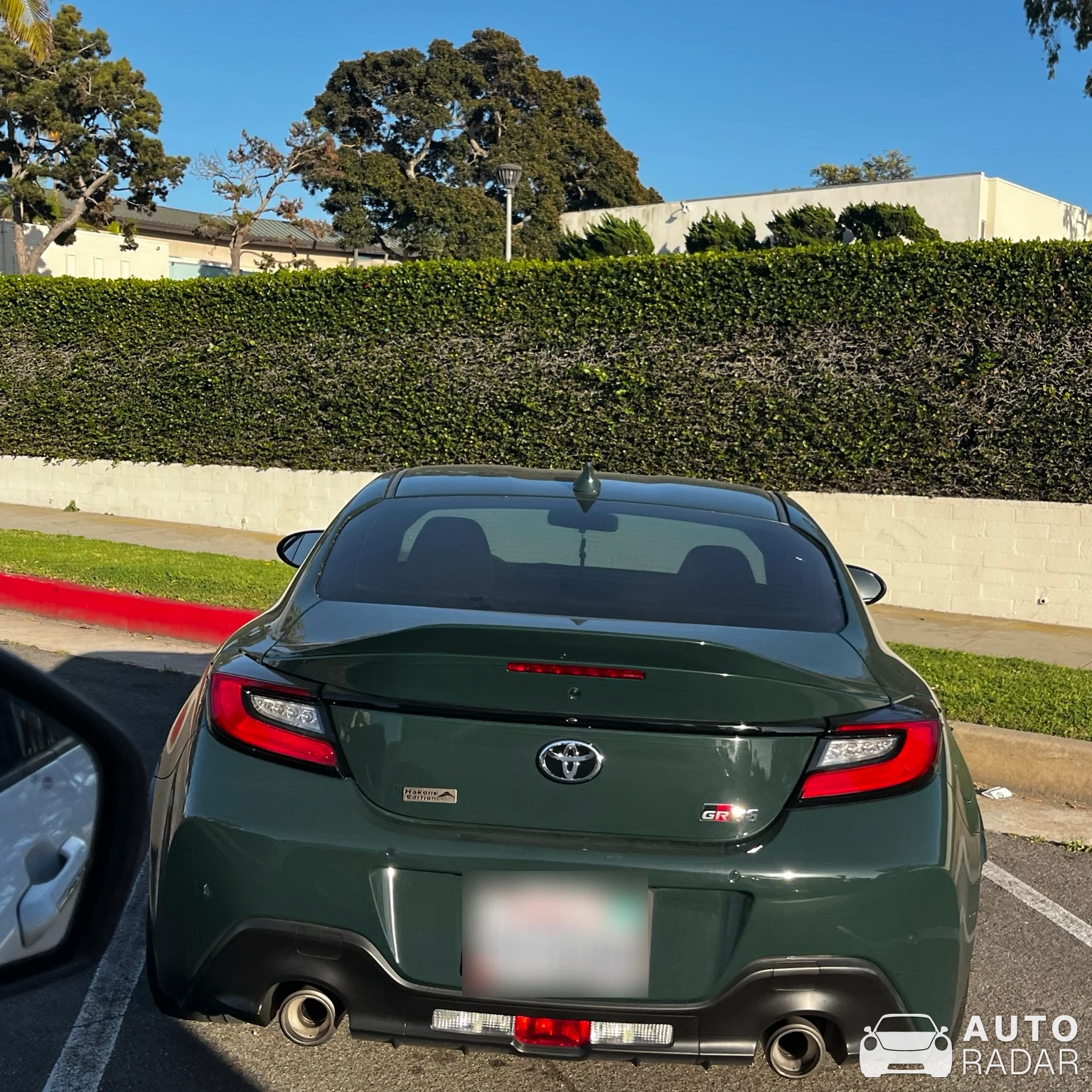 Toyota GR86 Hakone spotted in Redondo Beach