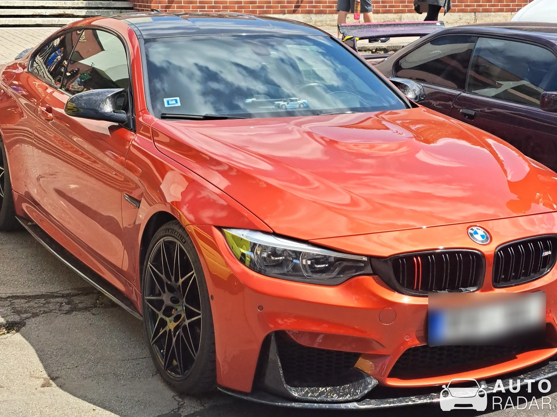 BMW M4 F82 Coupé Competition spotted in Dobele
