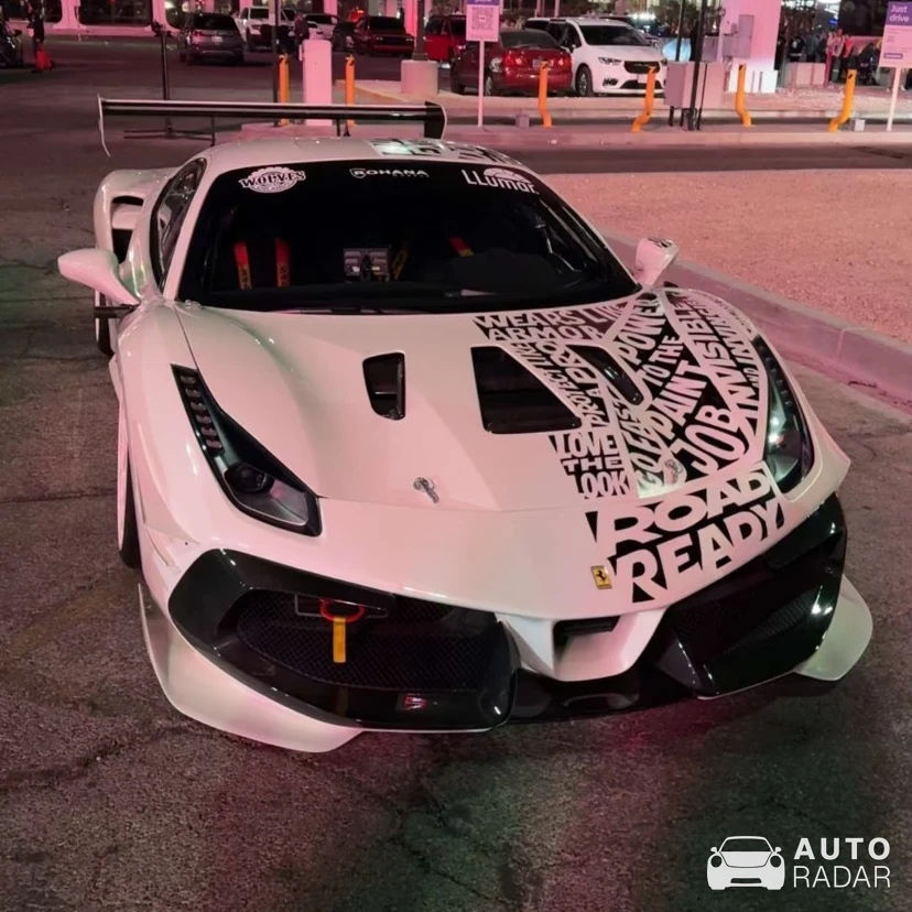 Ferrari 488 Challenge EVO spotted in Las Vegas, United States