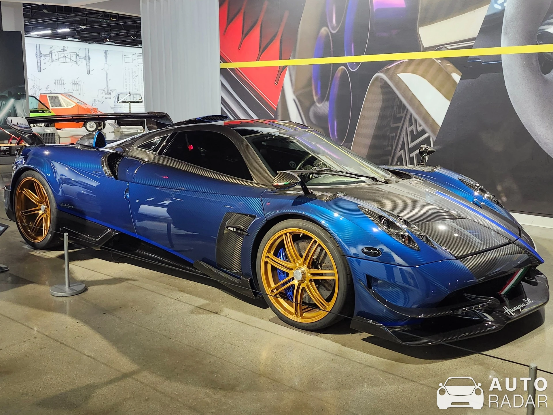 Pagani Huayra BC Macchina Volante spotted in Los Angeles
