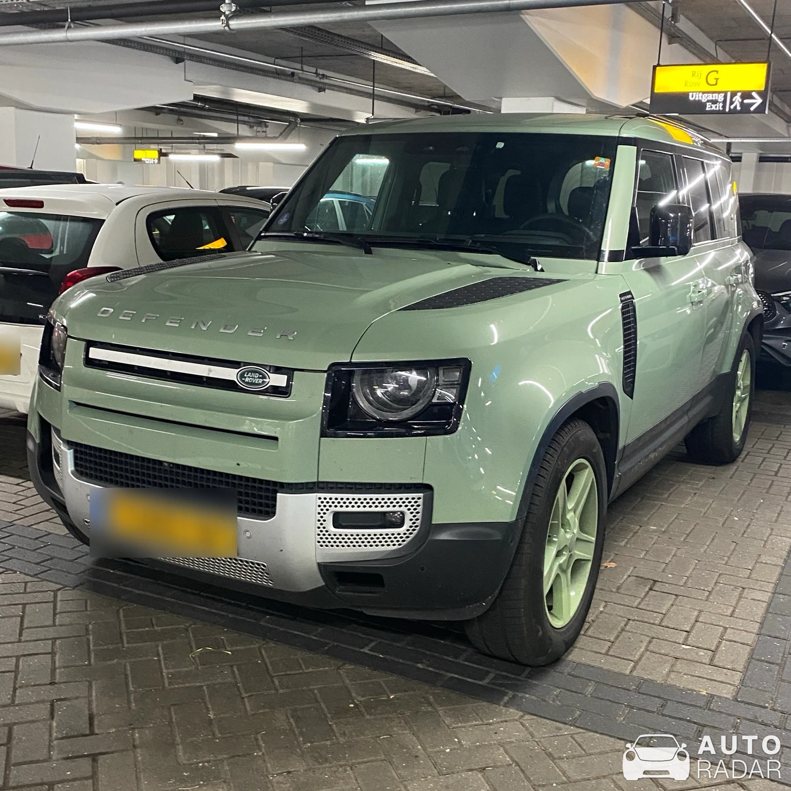 Land Rover Defender 90 75th Limited Edition  spotted in Amsterdam